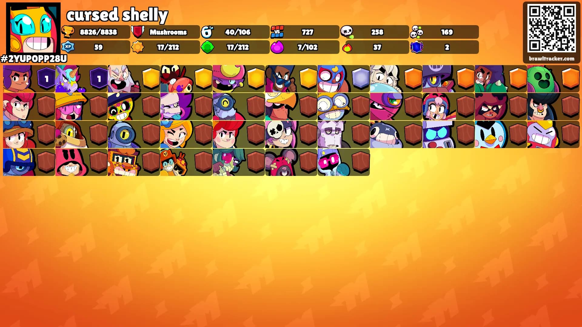 cursed shelly's Ranks