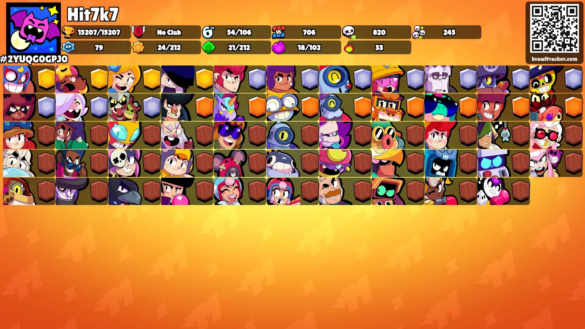 Hit7k7's Ranks