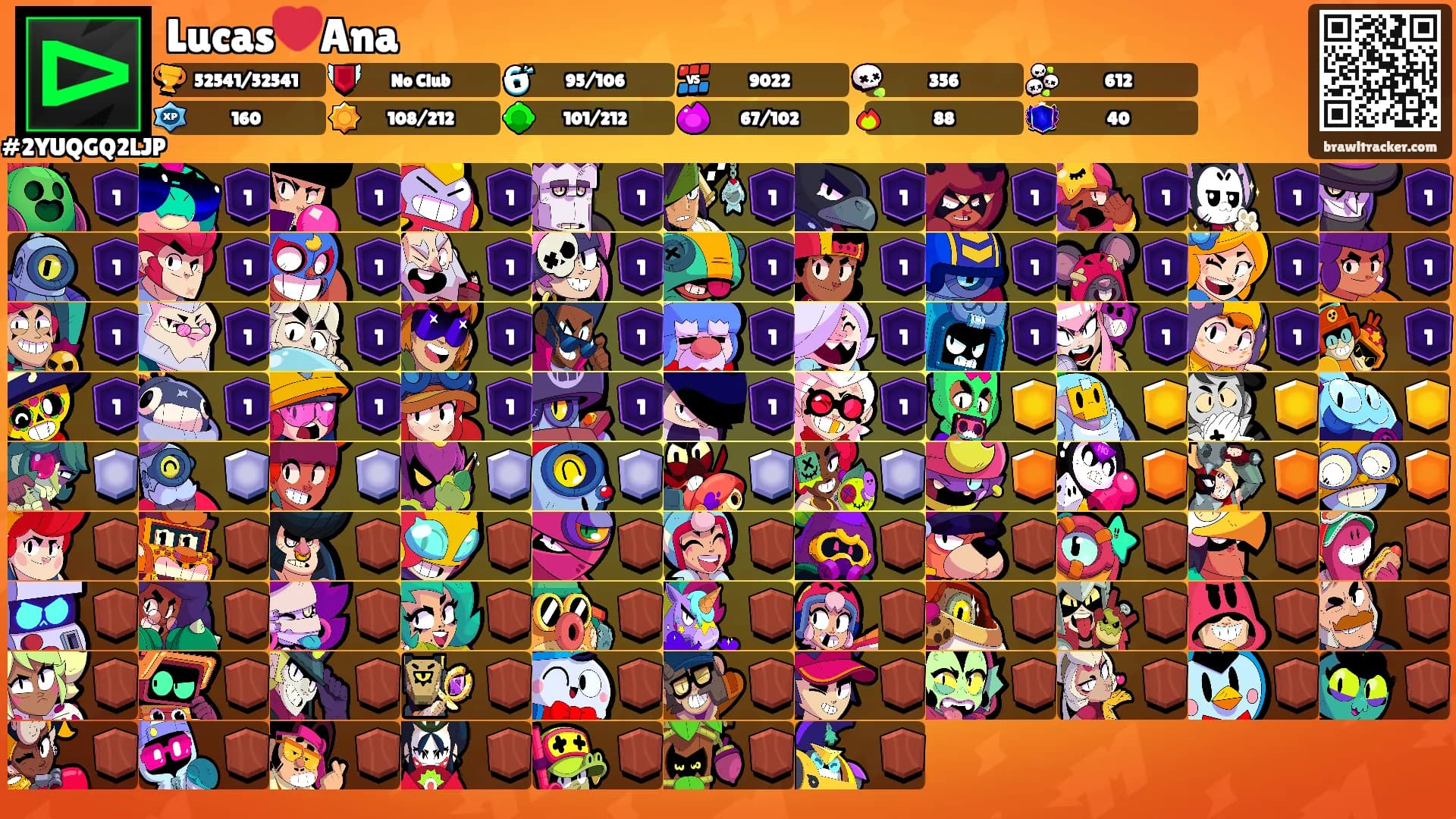 Lucas❤️Ana's Ranks