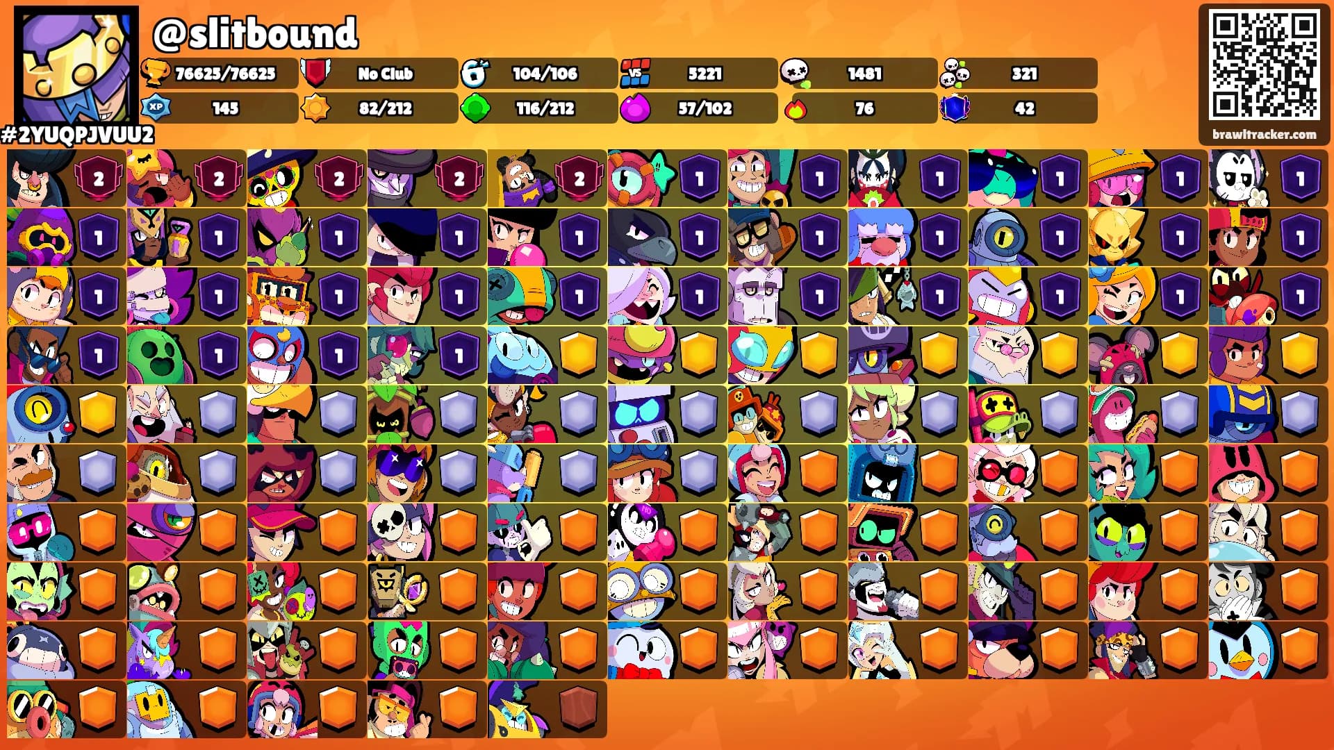 @slitbound's Ranks