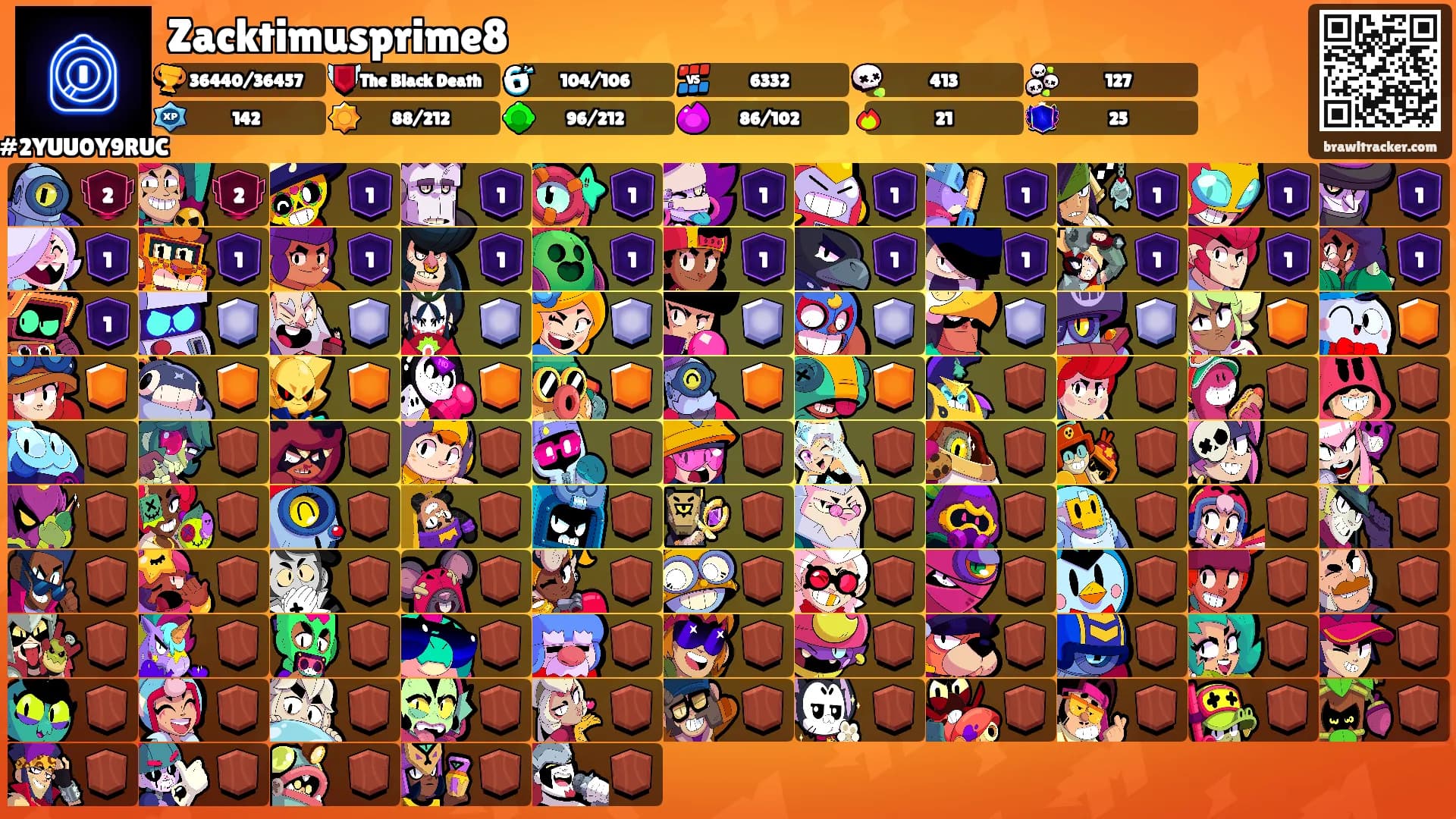 Zacktimusprime8's Ranks