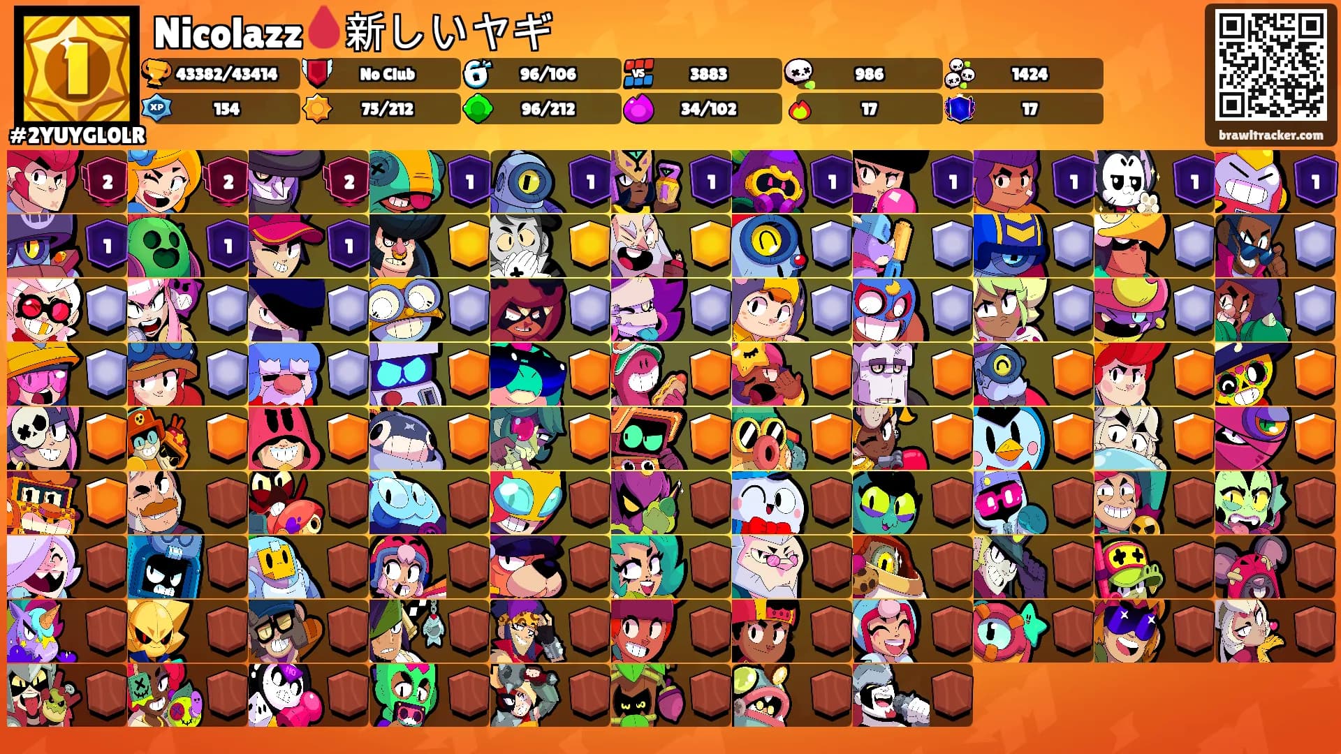 Nicolazz🩸新しいヤギ's Ranks