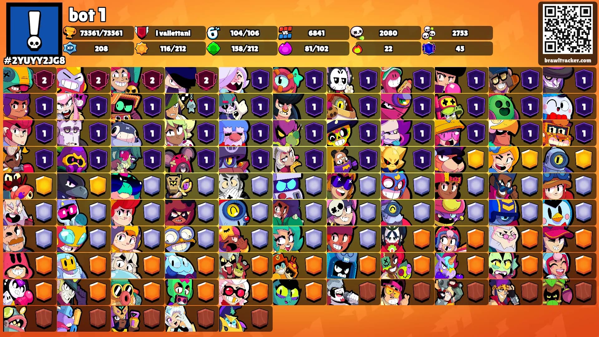 bot 1's Ranks