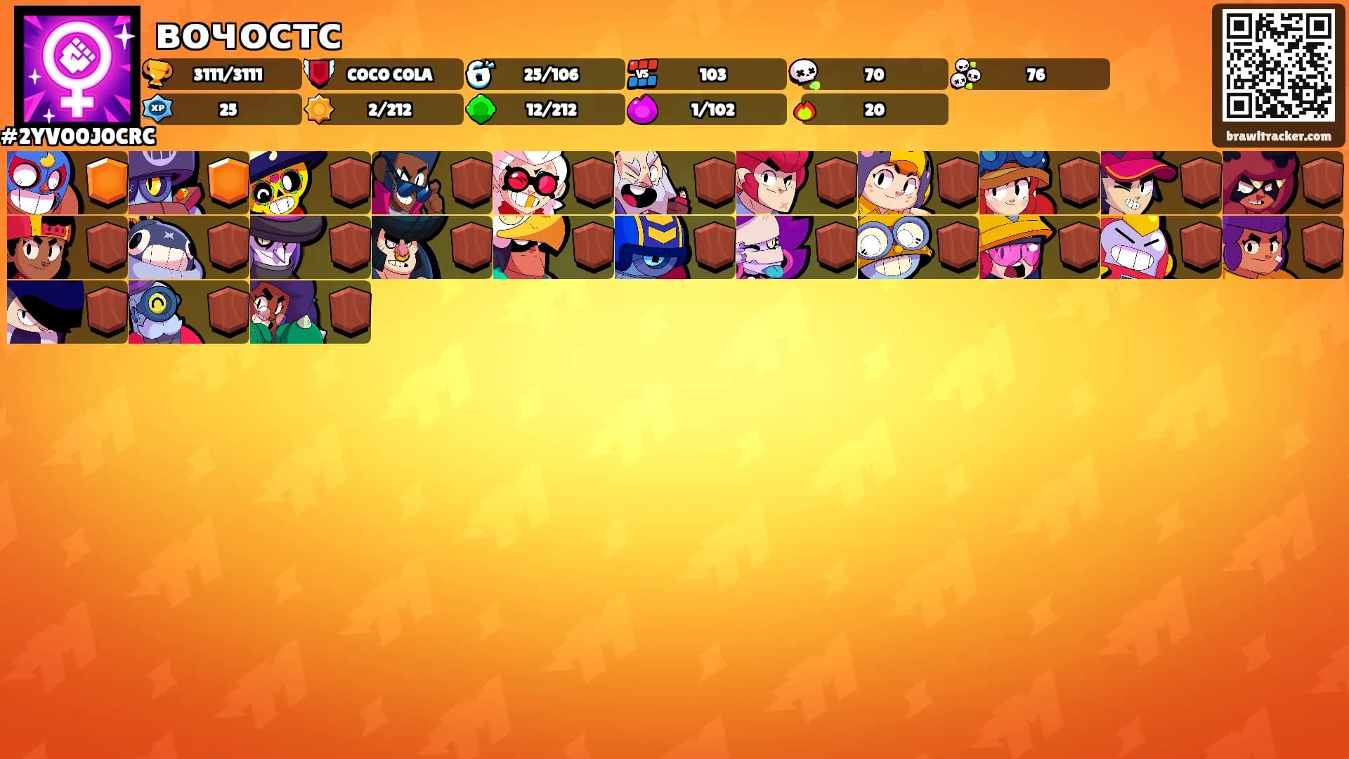 вочостс's Ranks