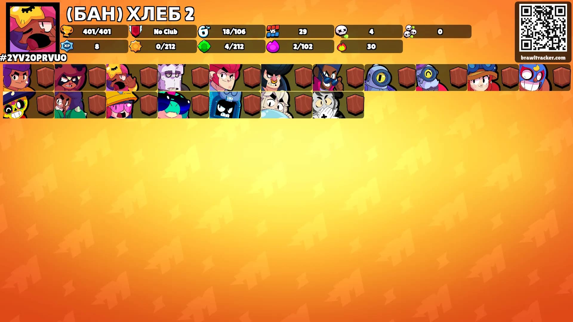 (БАН) ХЛЕБ 2's Ranks