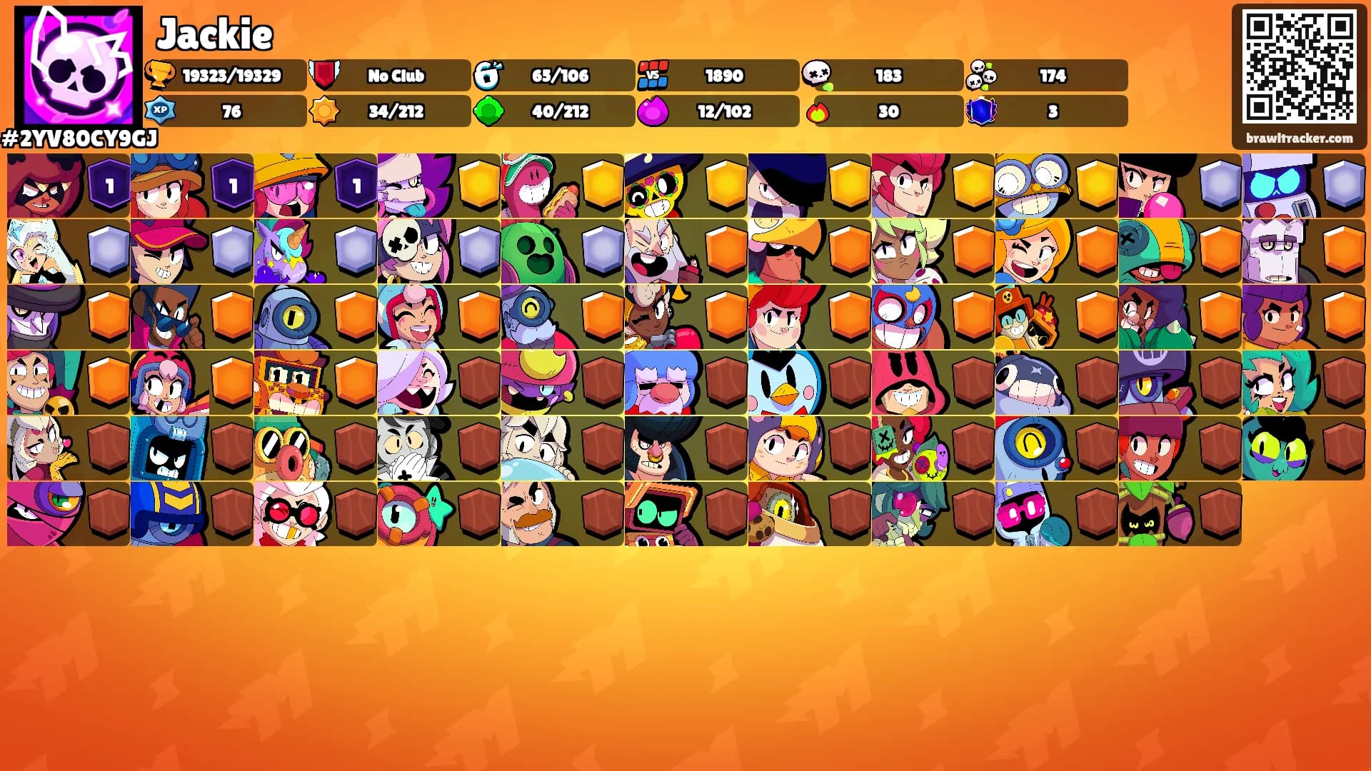 Jackie's Ranks