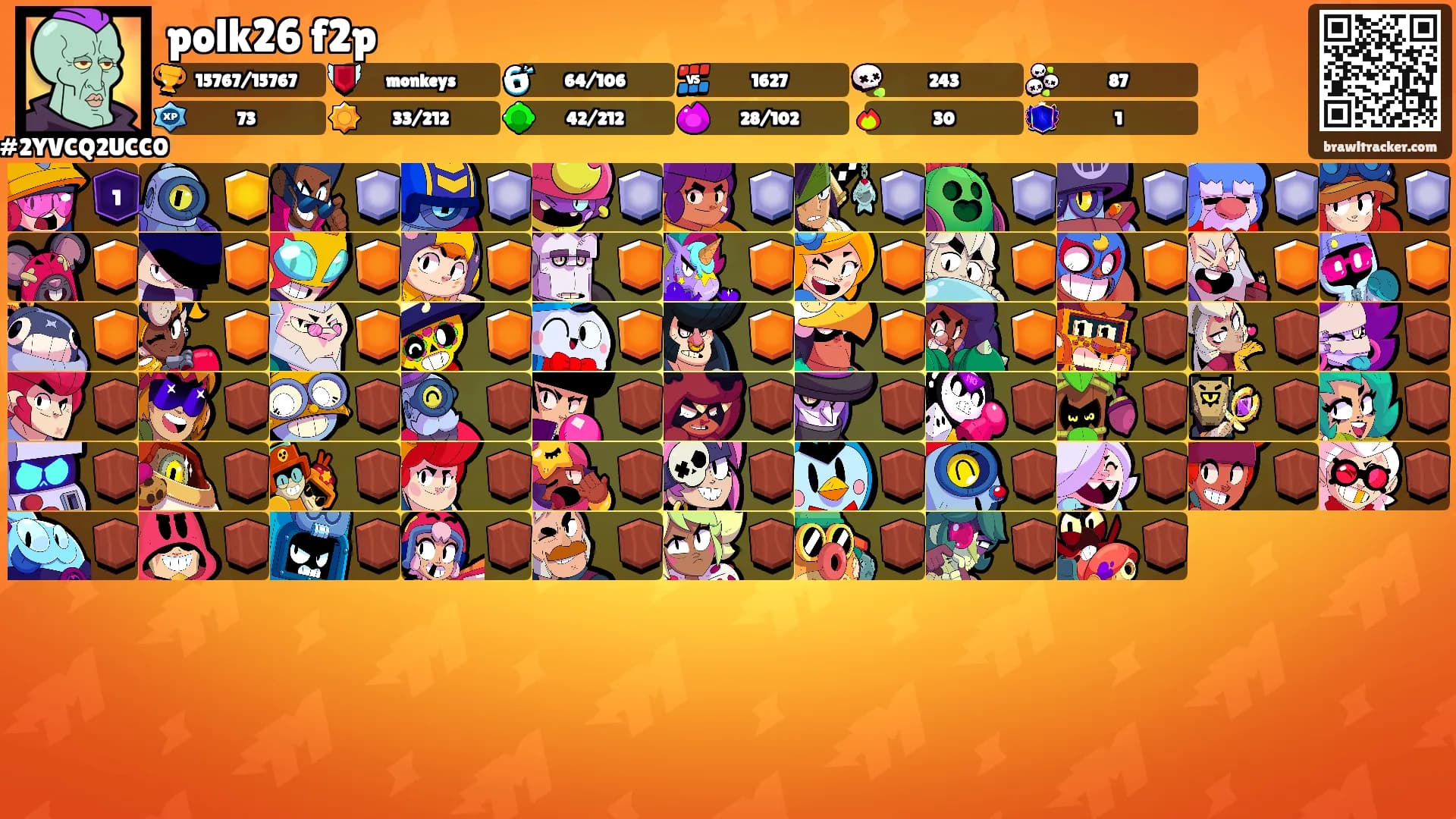 polk26 f2p's Ranks