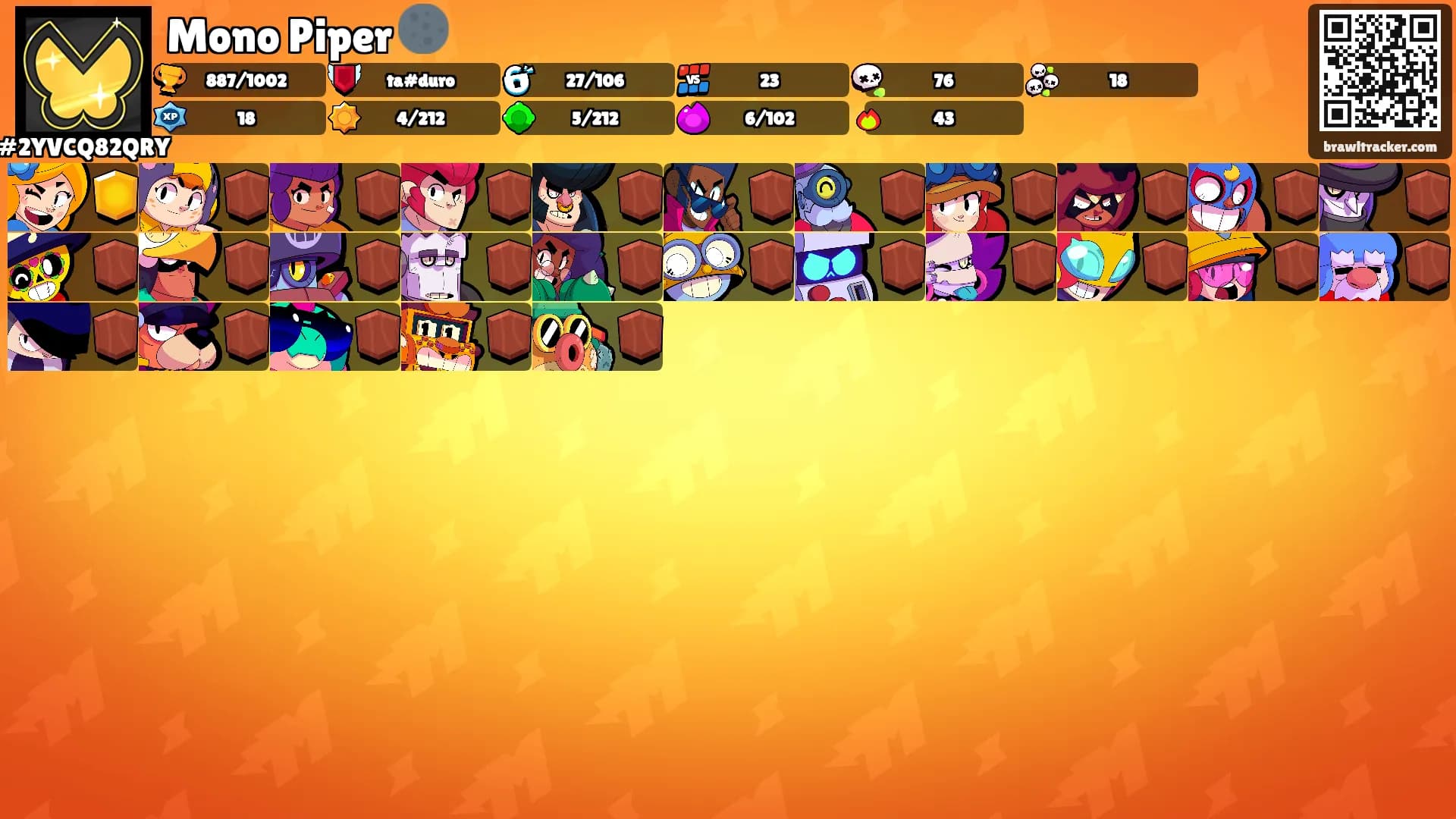 Mono Piper 🌑's Ranks