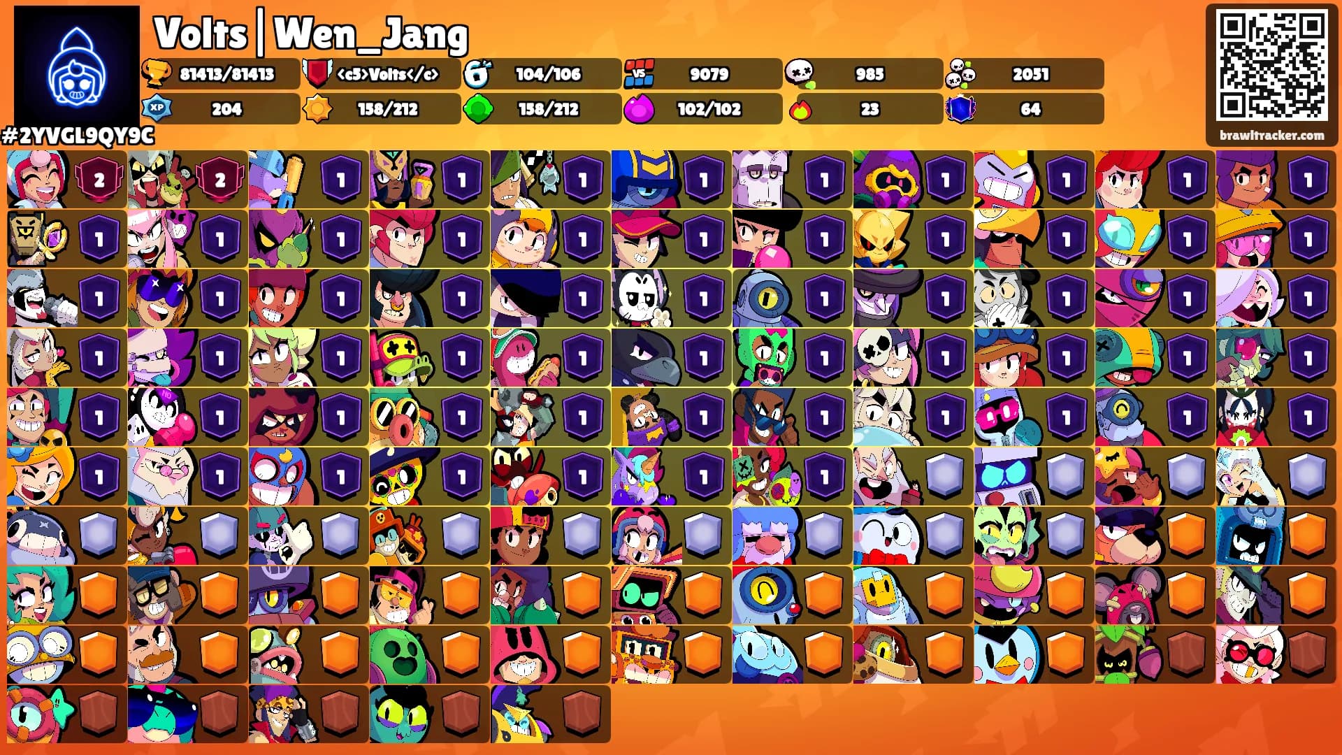 Volts|Wen_Jang's Ranks