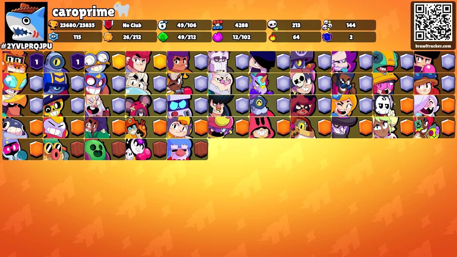 caroprime🐐's Ranks