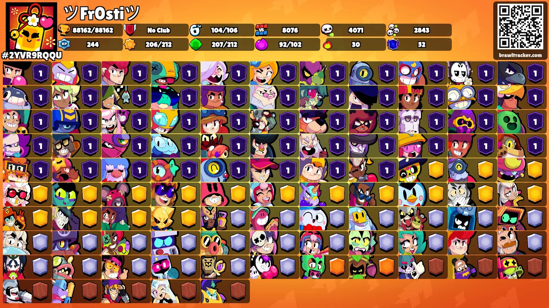 ツFr0stiツ's Ranks