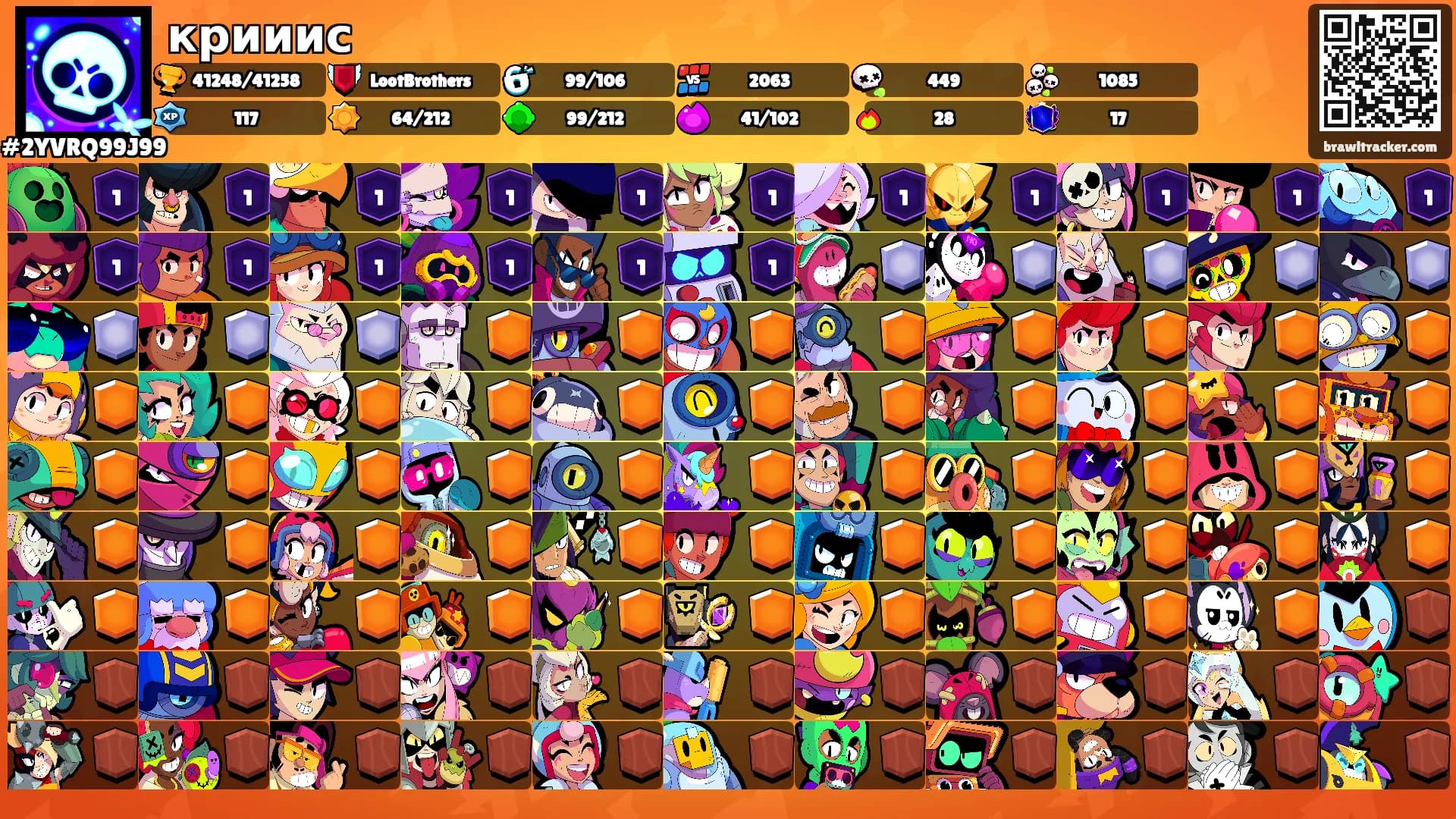 крииис's Ranks