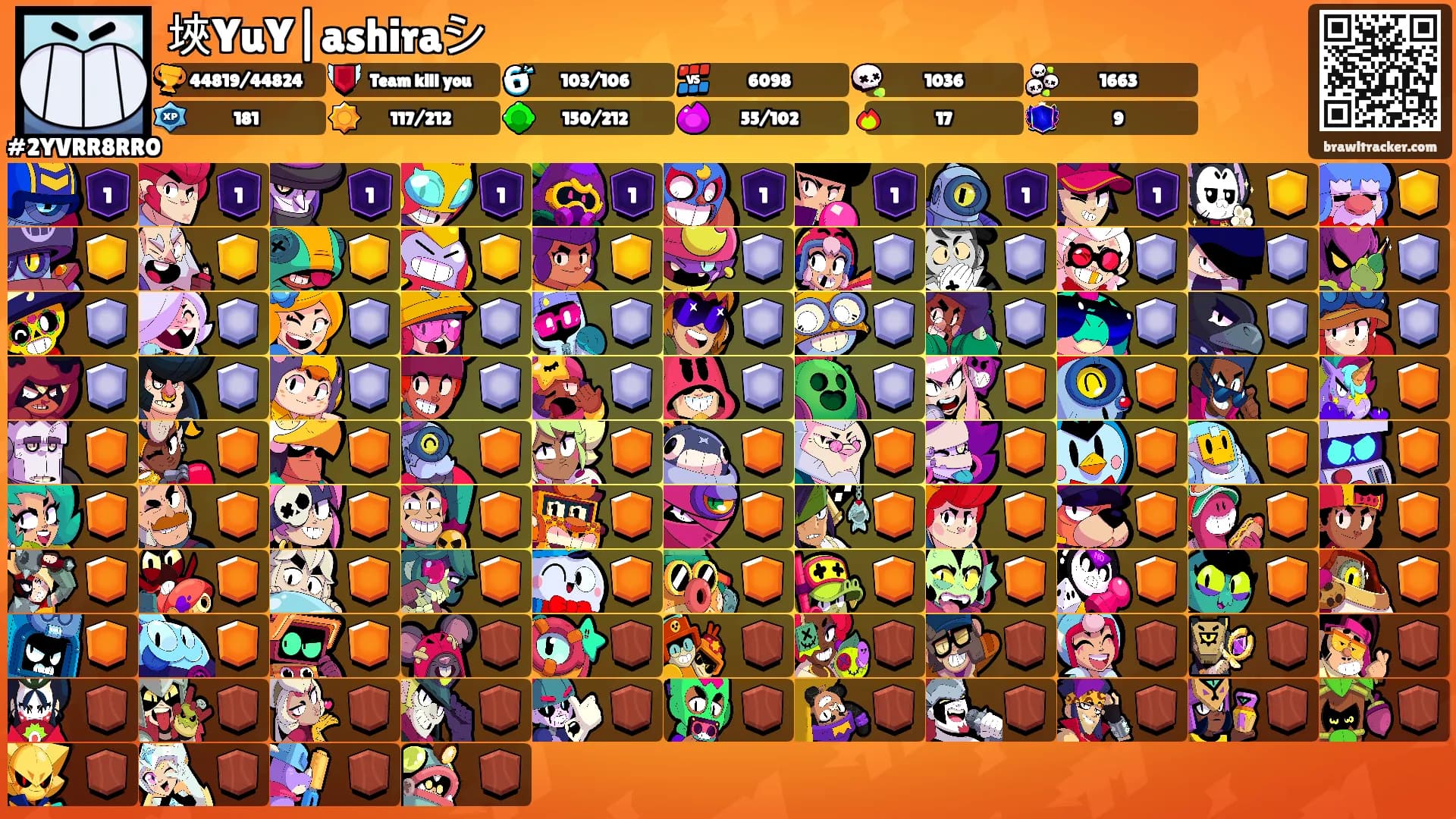 埉YuY|ashiraシ's Ranks