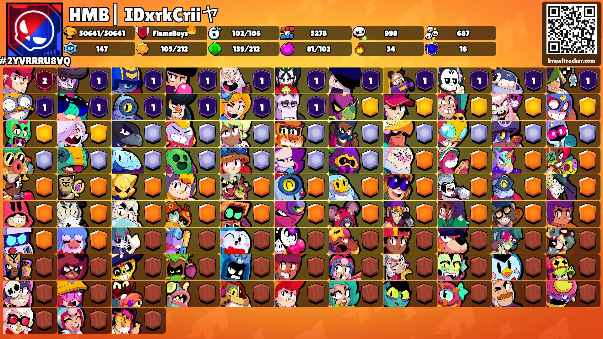 HMB| IDxrkCriiヤ's Ranks