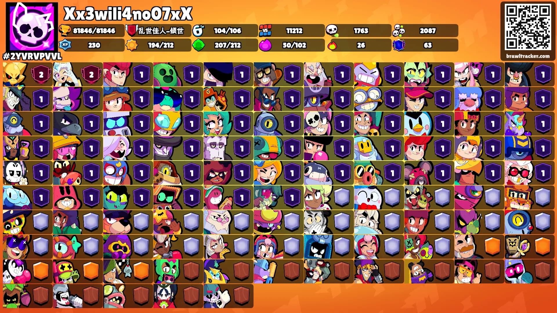 Xx3wili4no07xX's Ranks