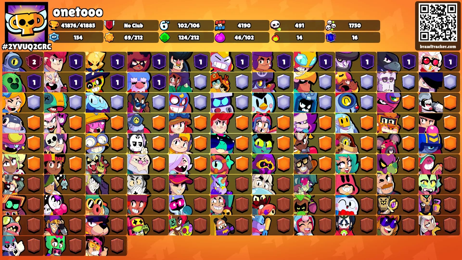 onetooo's Ranks