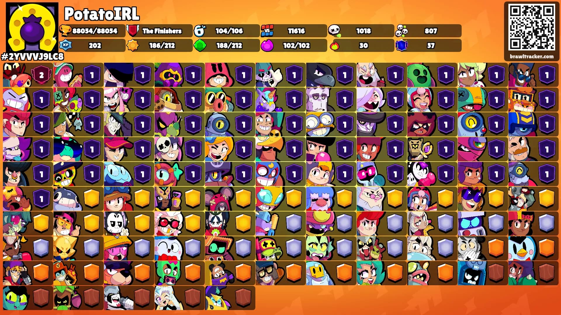 PotatoIRL's Ranks