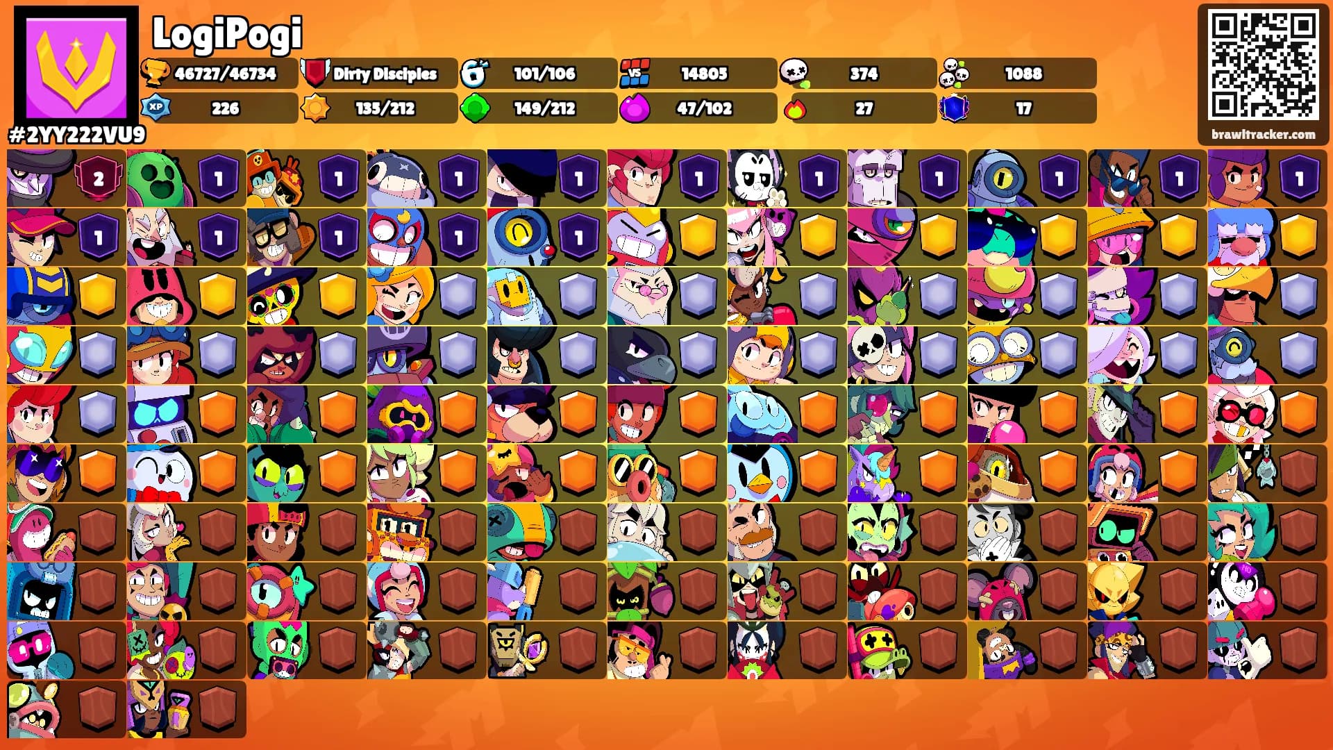 LogiPogi's Ranks