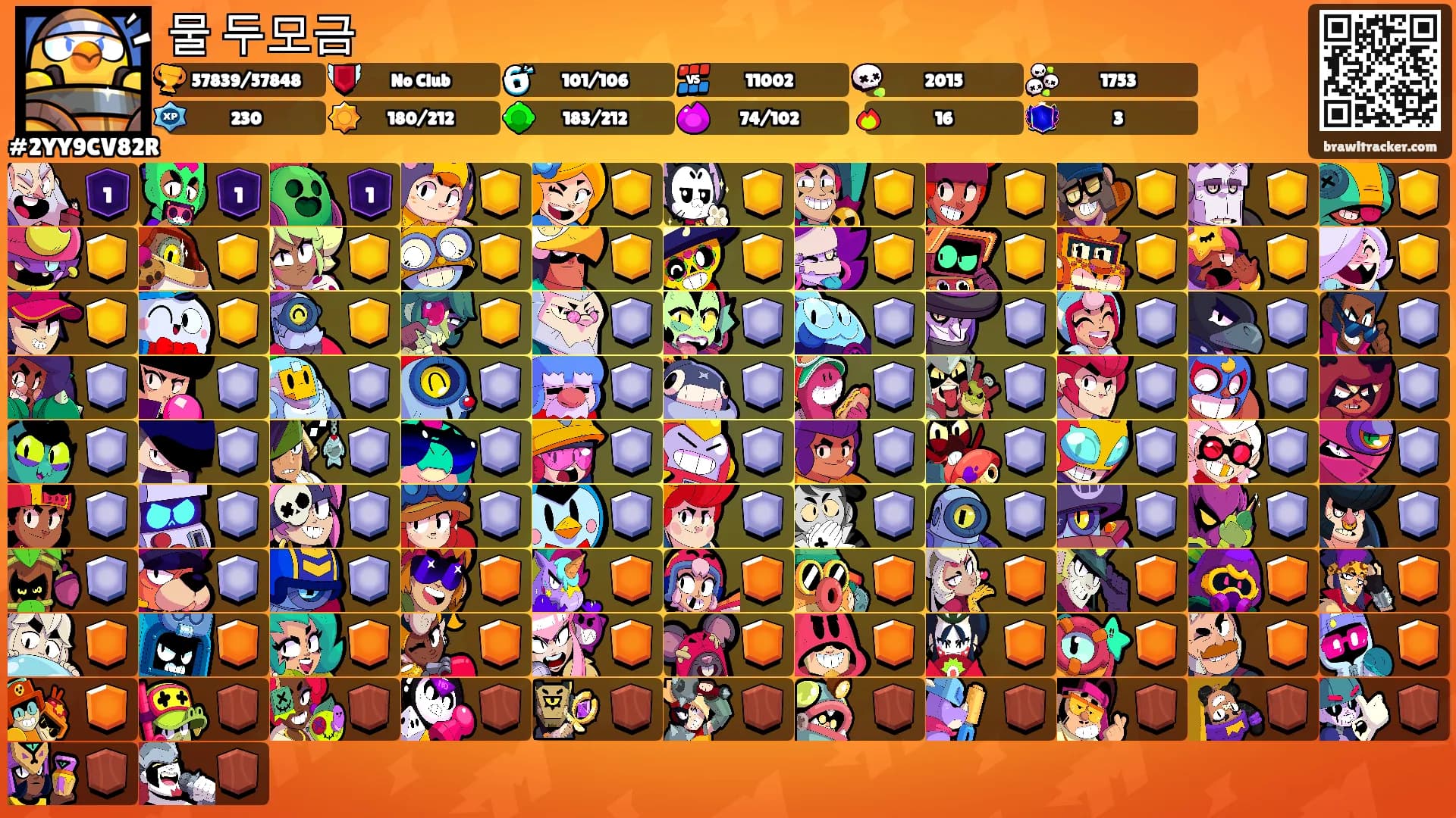 물 두모금's Ranks