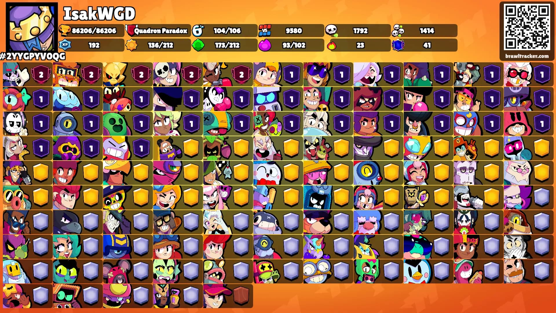 IsakWGD's Ranks