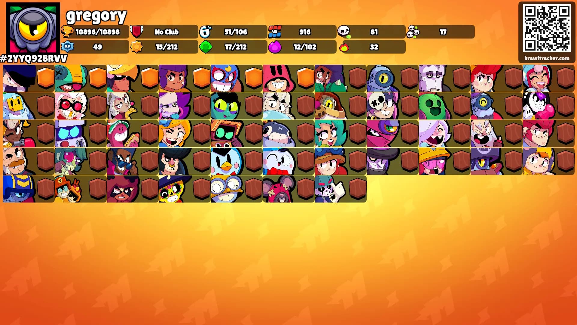 gregory's Ranks