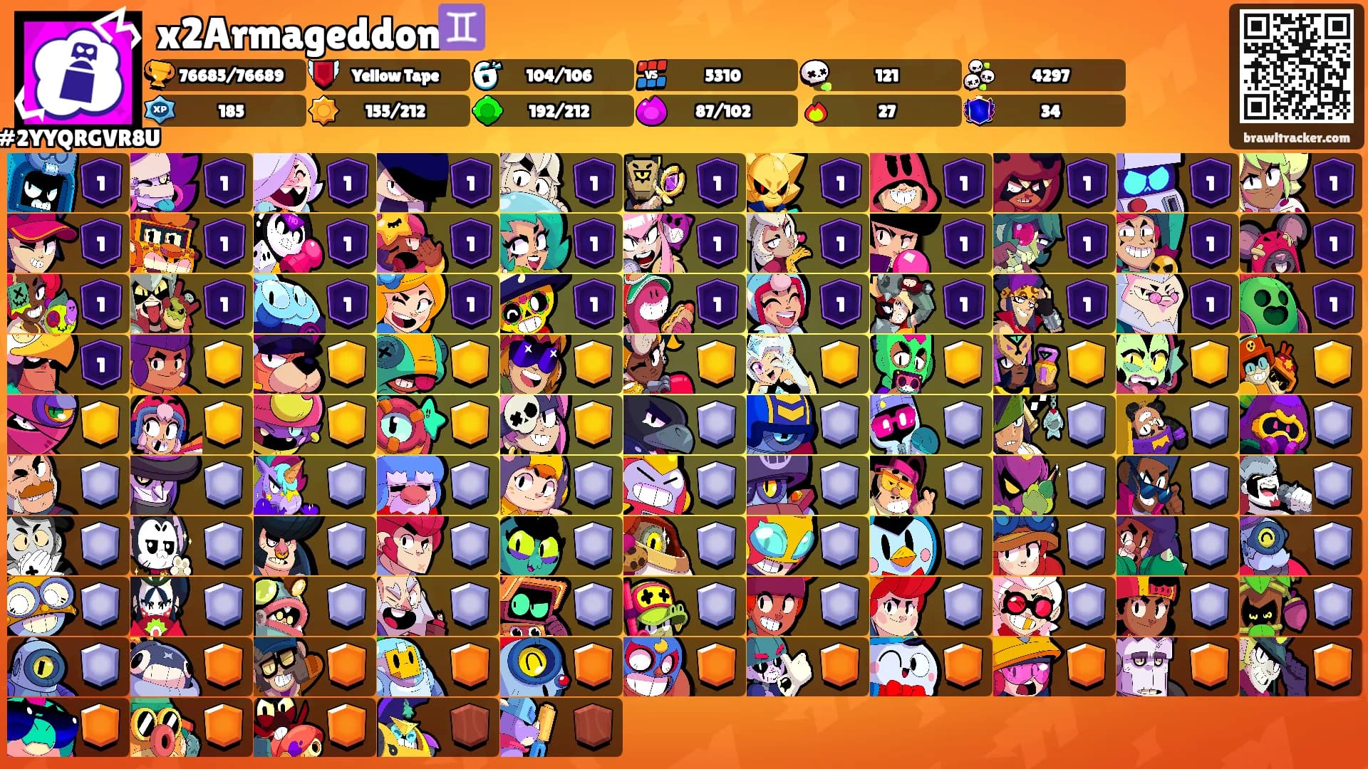 x2Armageddon♊︎'s Ranks