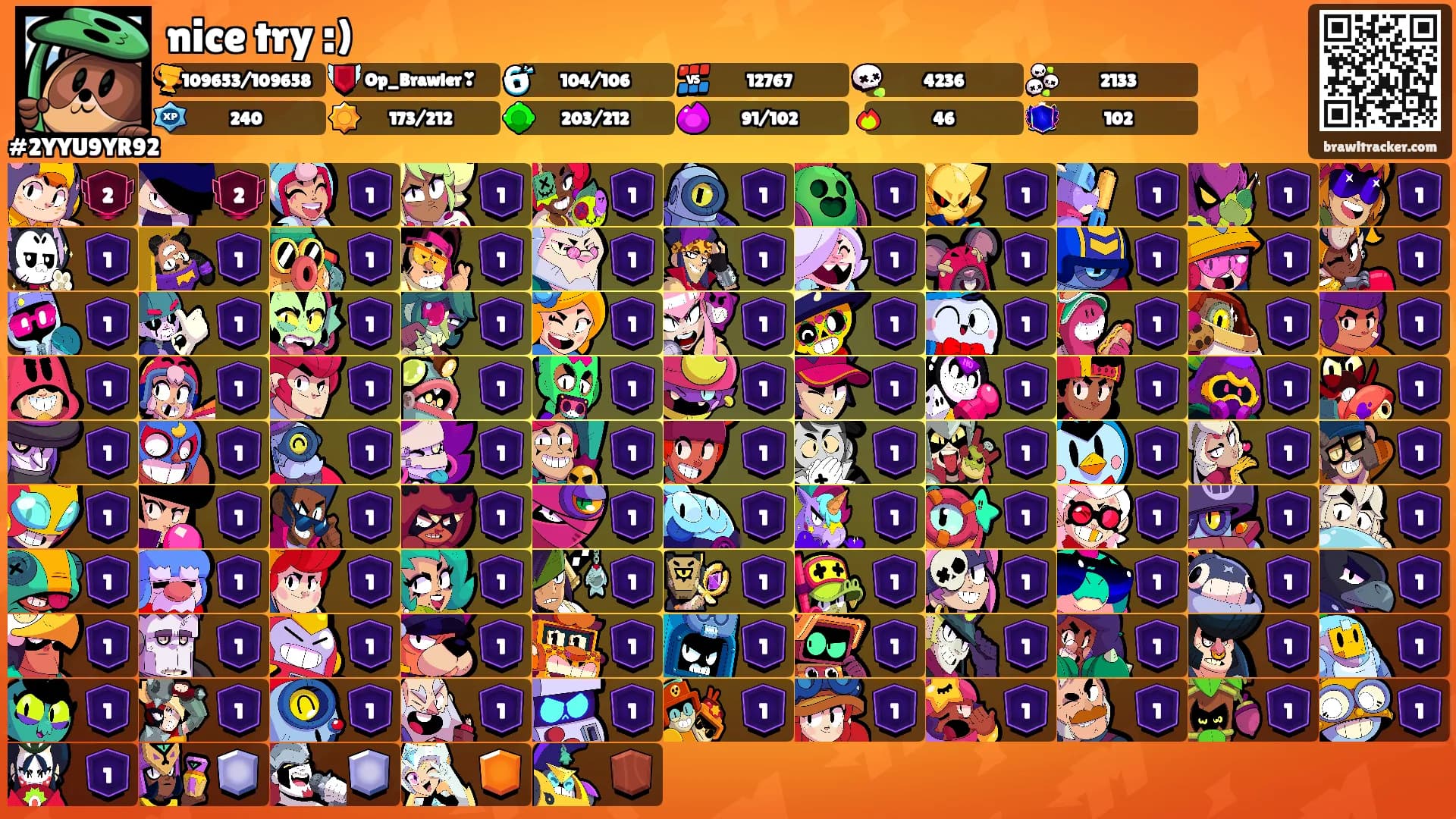 nice try :)'s Ranks