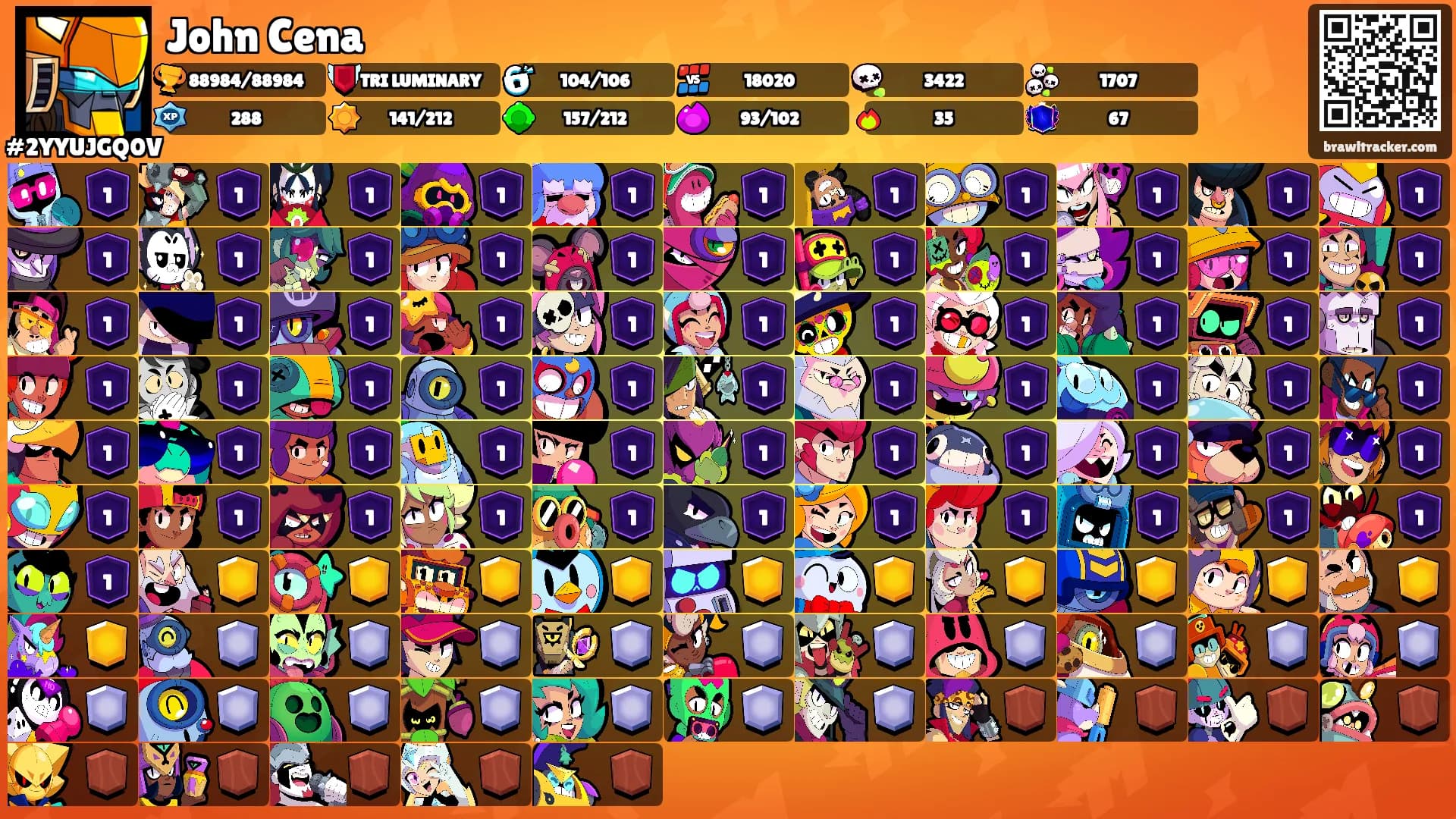 John Cena's Ranks