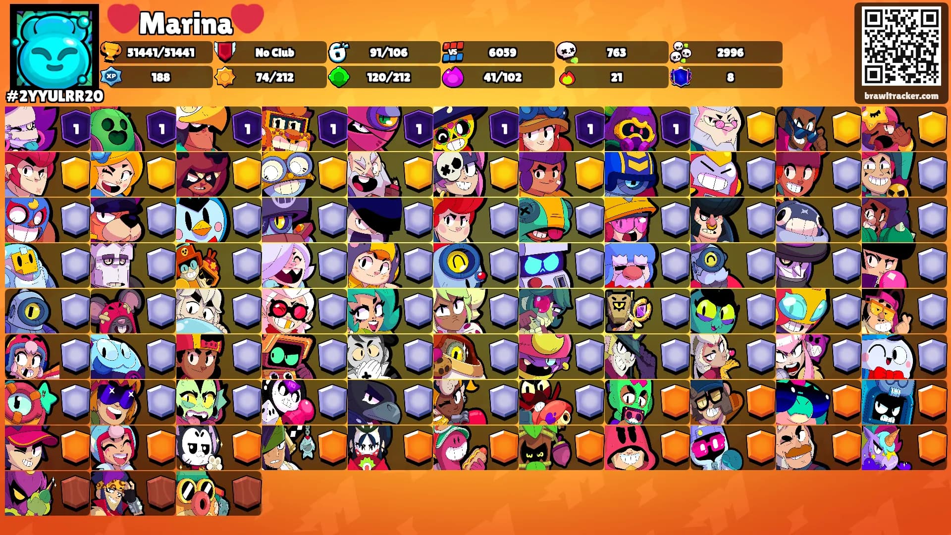 ❤️Marina❤️'s Ranks