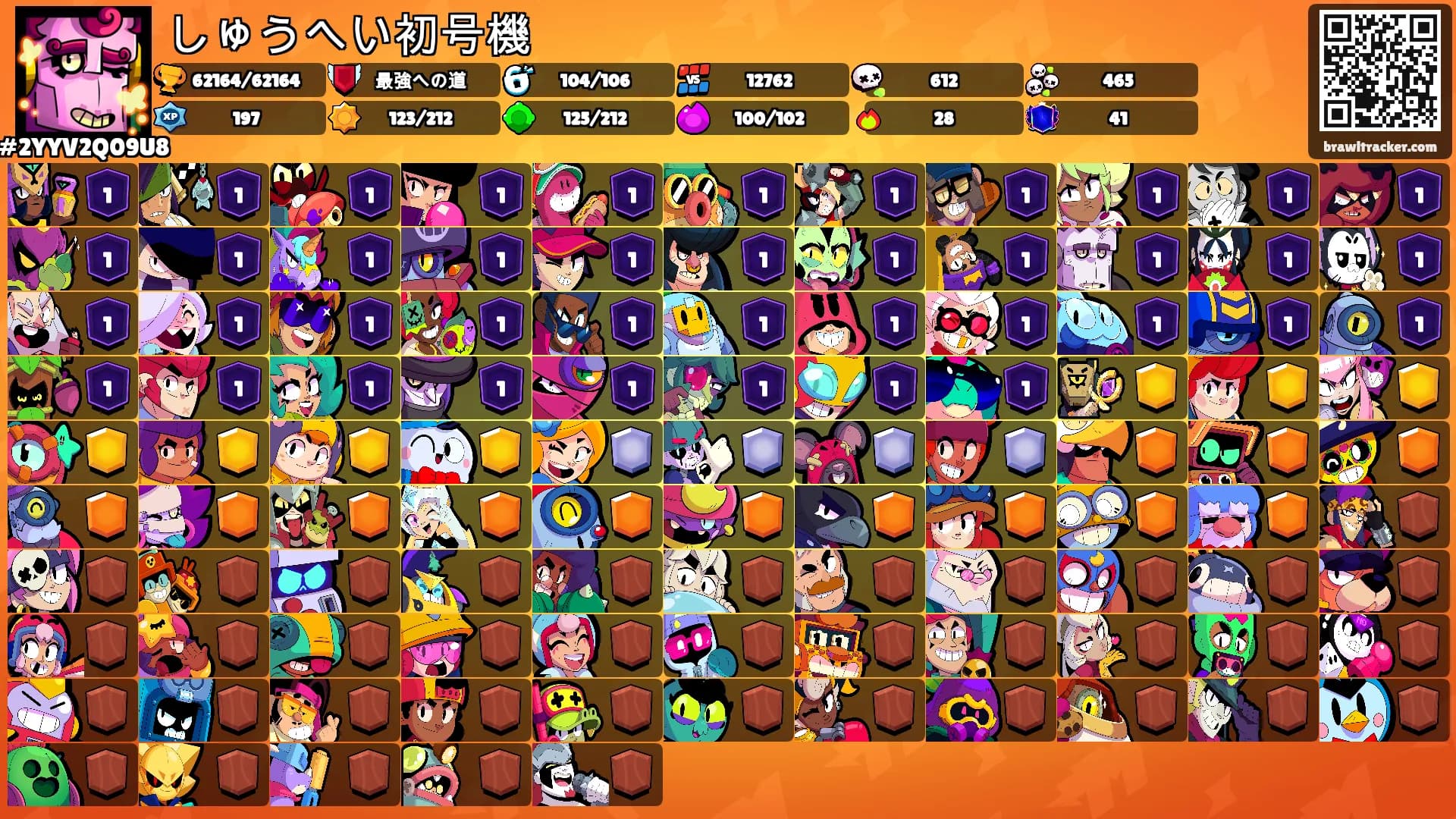 しゅうへい初号機's Ranks