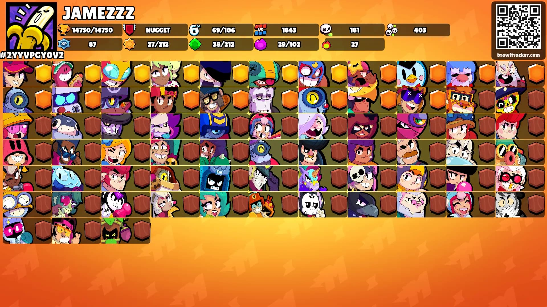 JAMEZZZ's Ranks