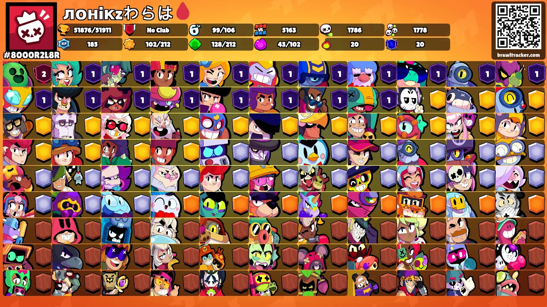 лонiкzわらは🩸's Ranks