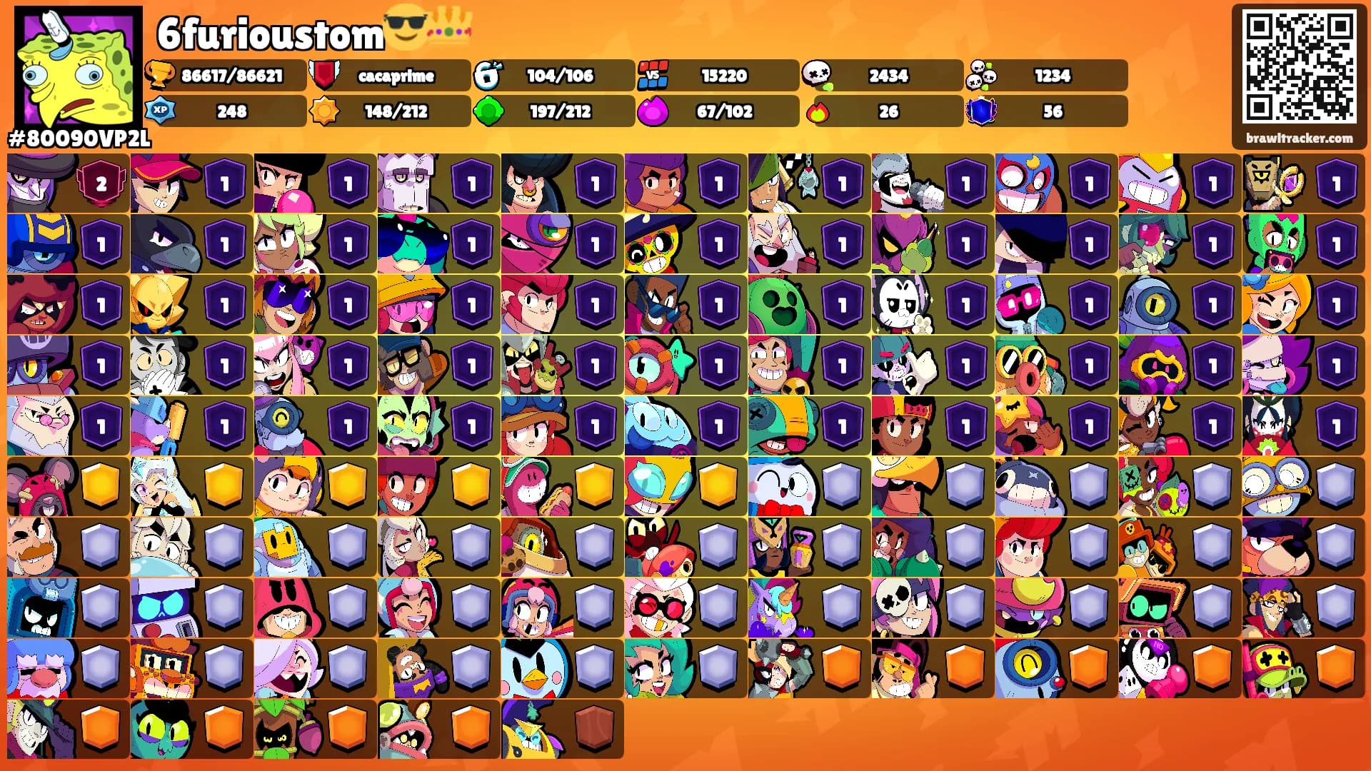 6furioustom😎👑's Ranks