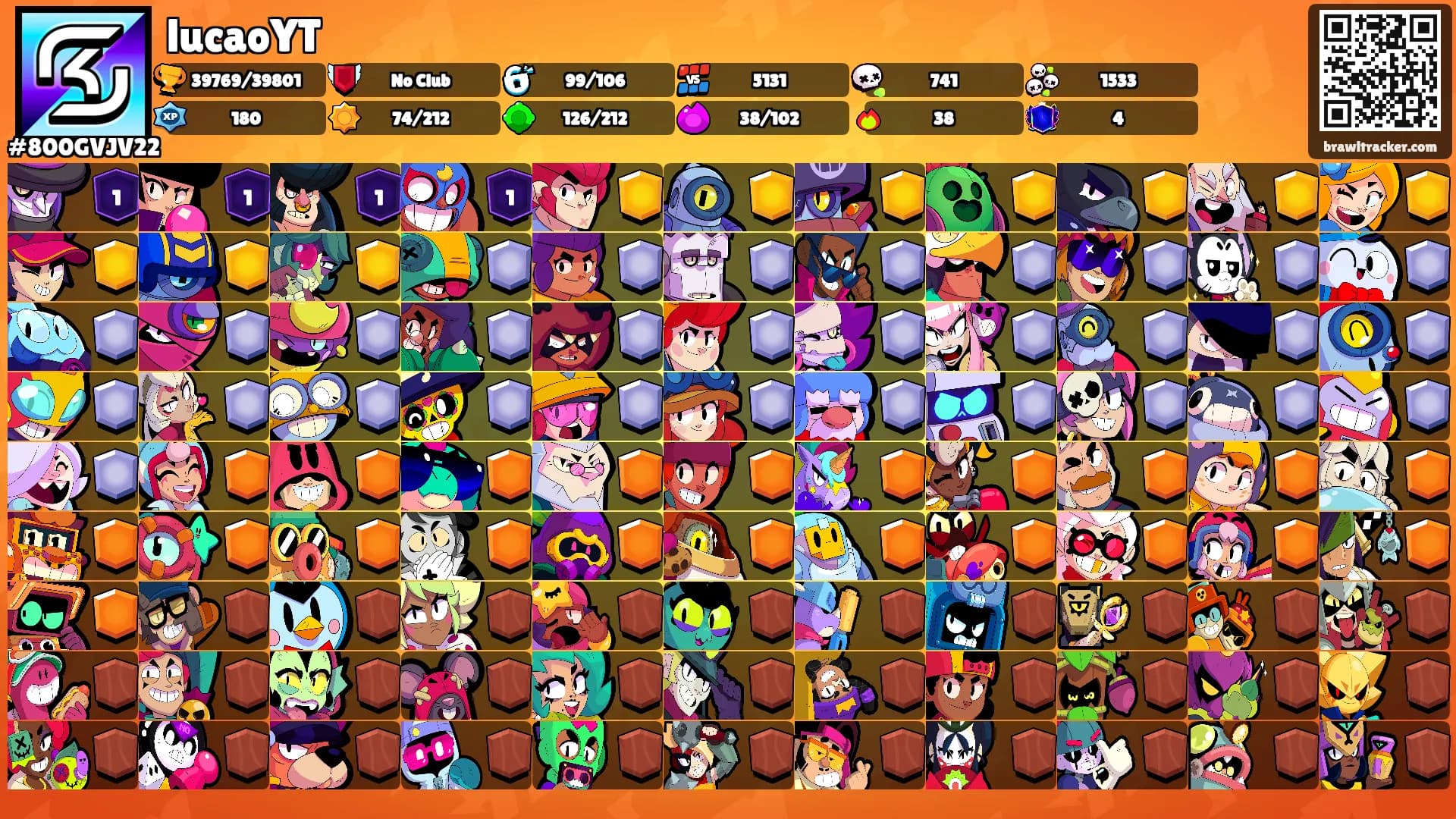 lucaoYT's Ranks