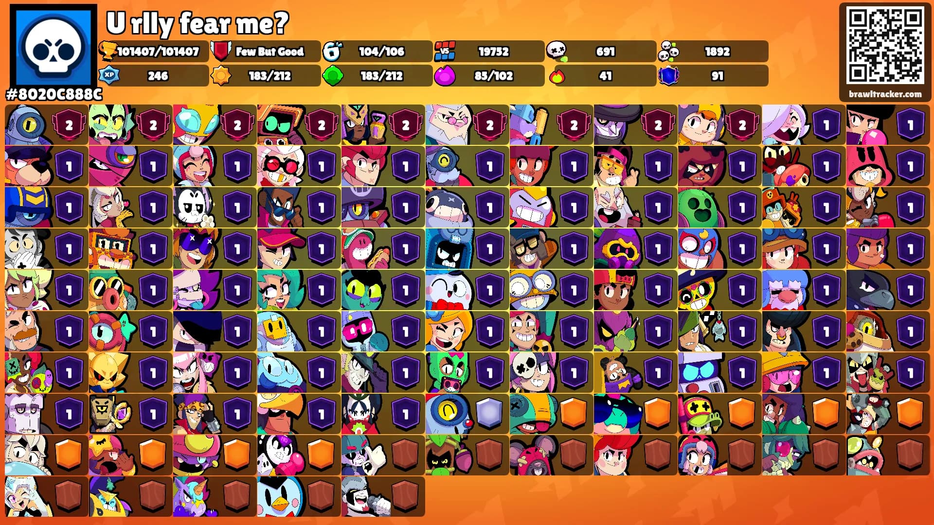 U rlly fear me?'s Ranks