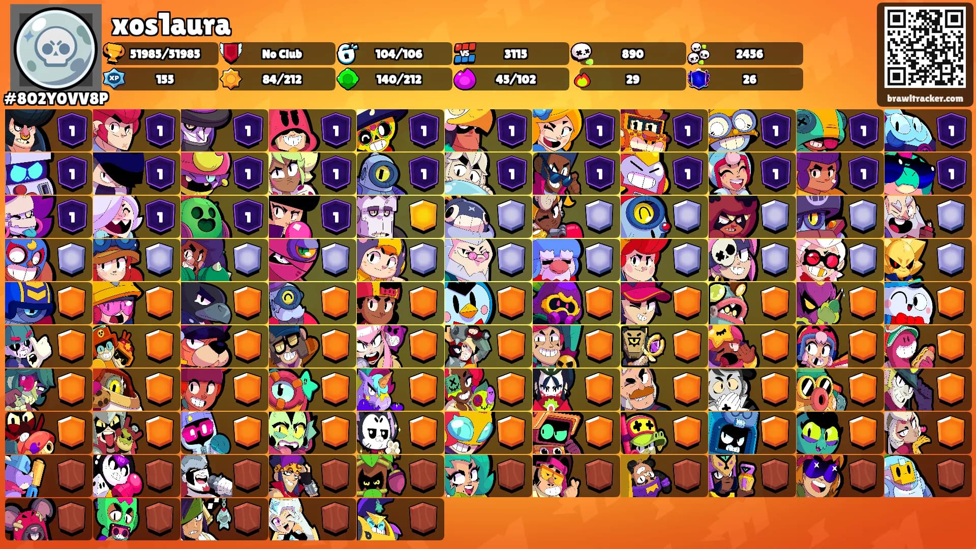 xos1aura's Ranks