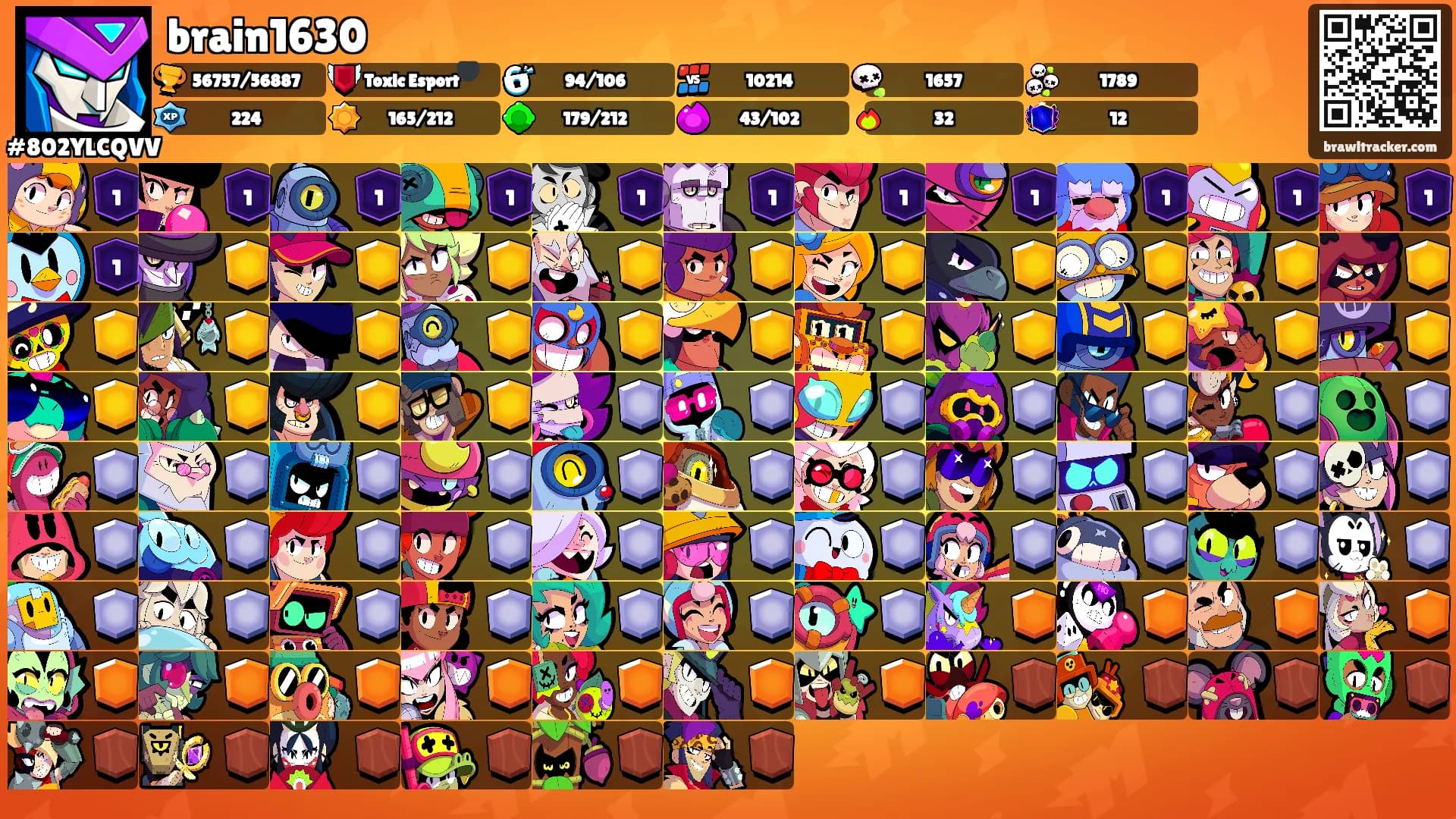 brain1630's Ranks