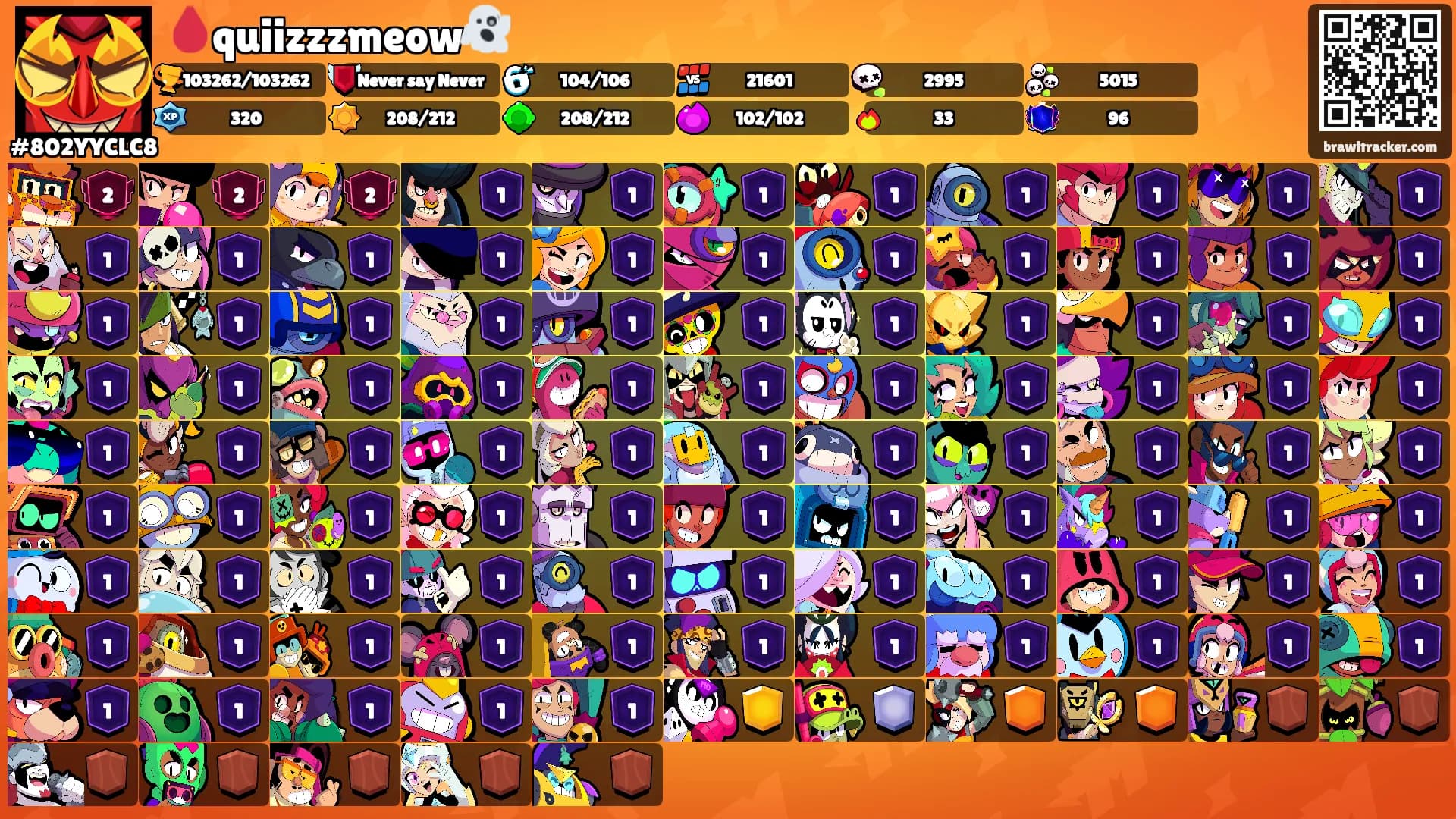 🩸quiizzzmeow👻's Ranks