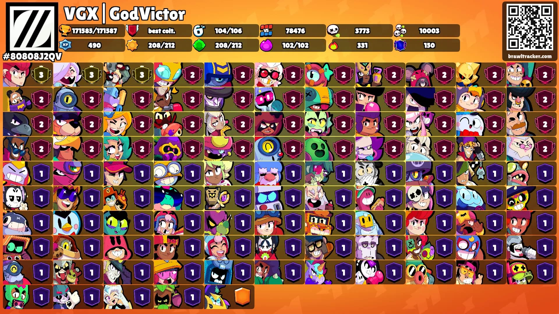 VGX|GodVictor's Ranks