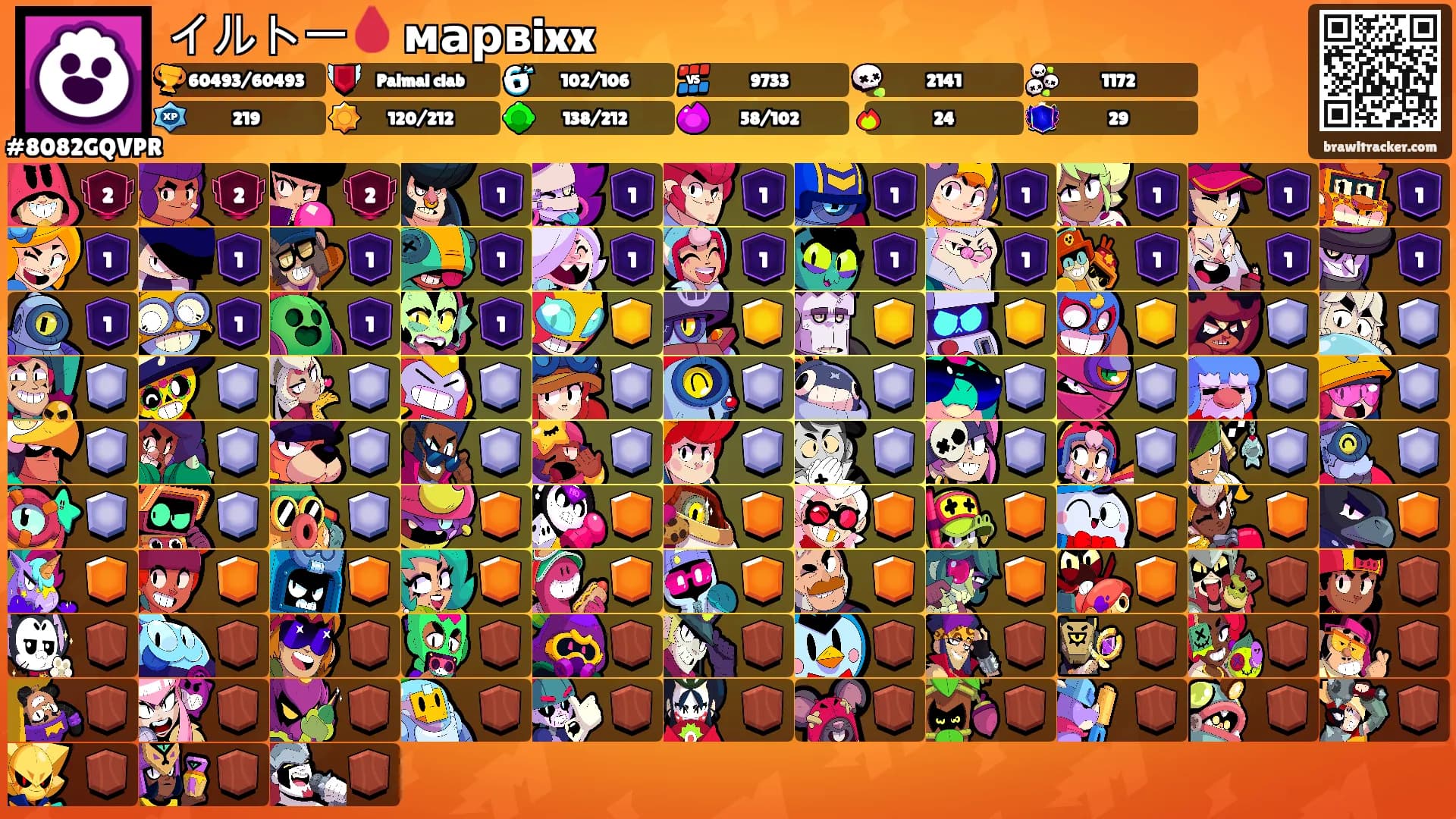 イルトー🩸 марвixx's Ranks