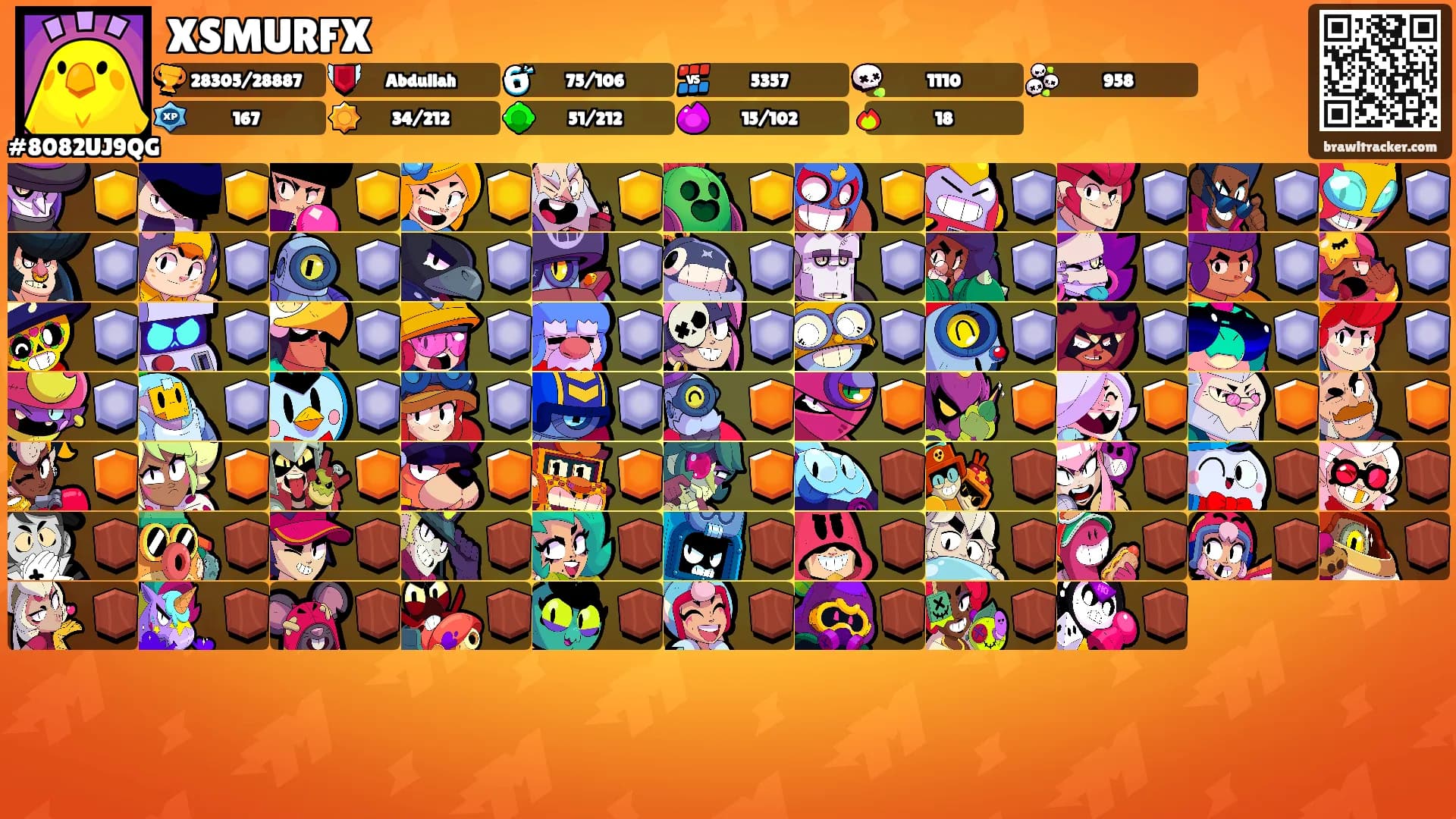 XSMURFX's Ranks