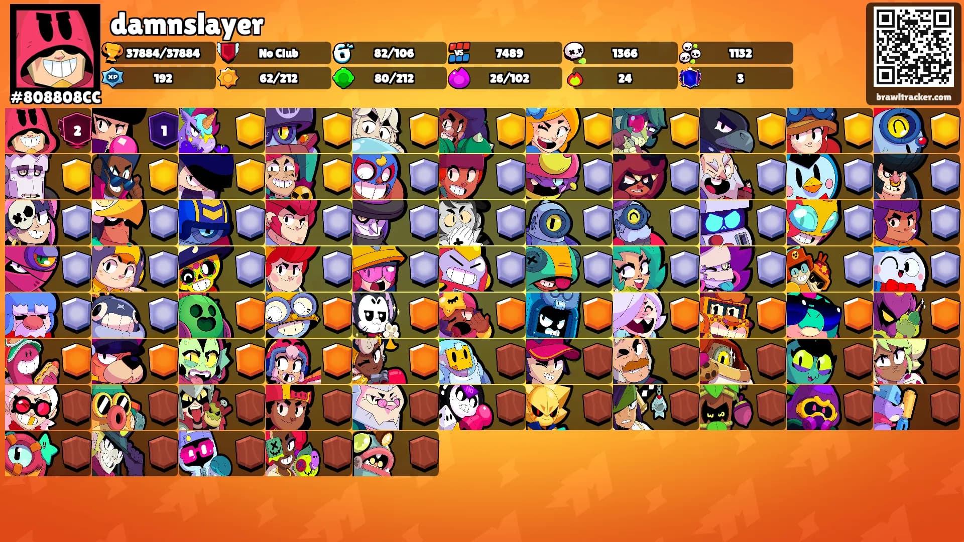 damnslayer's Ranks