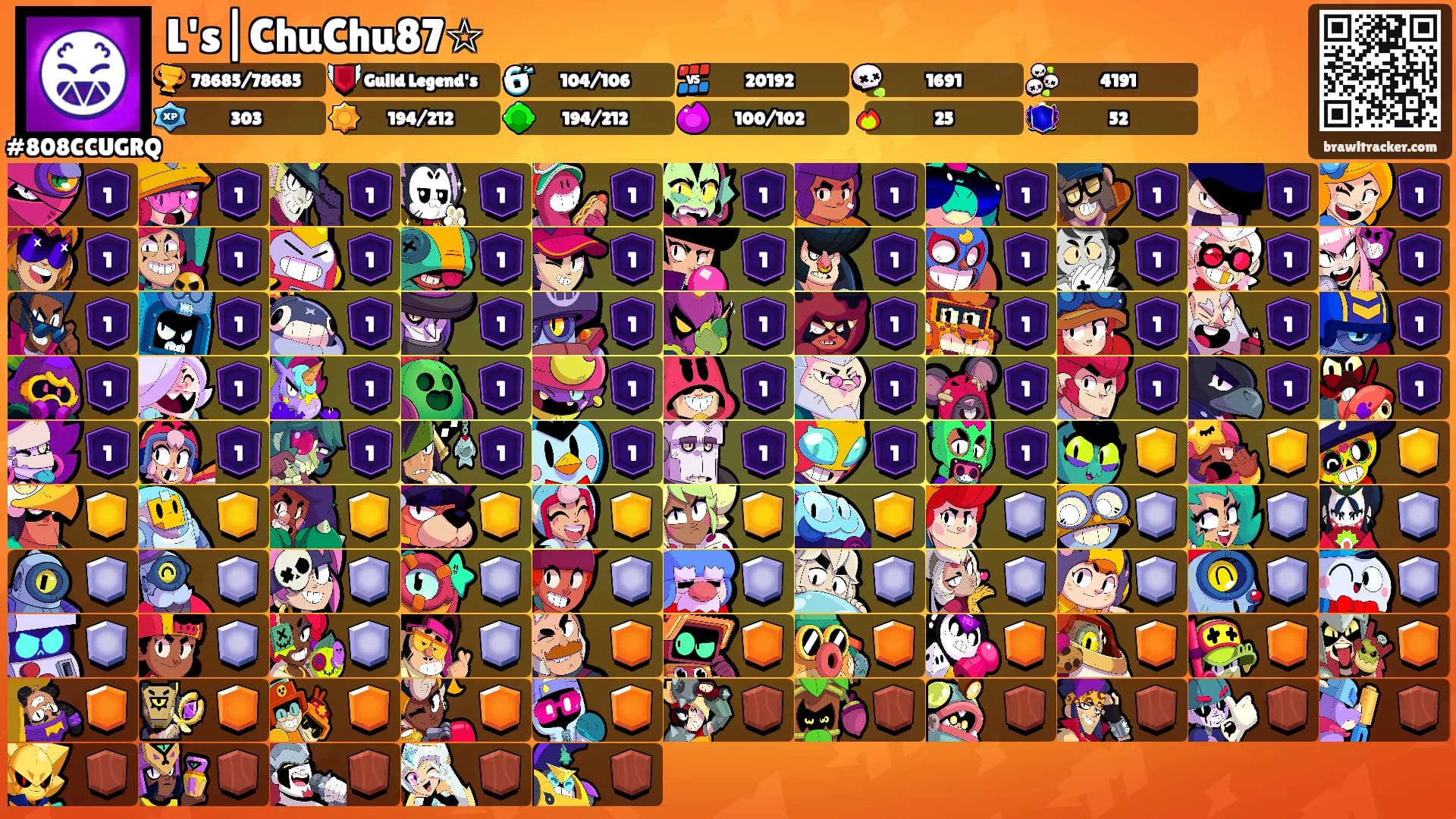 L's|ChuChu87☆'s Ranks