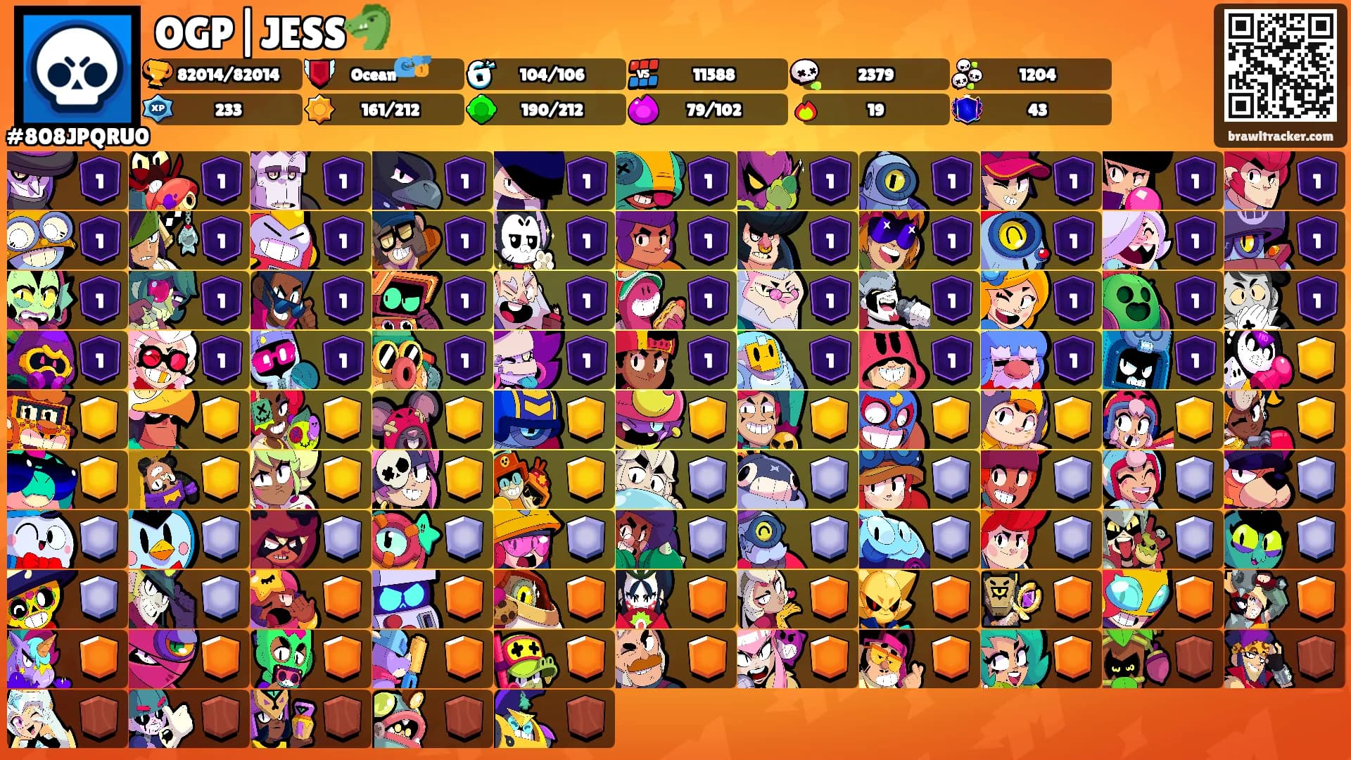 OGP|JESS🐲's Ranks