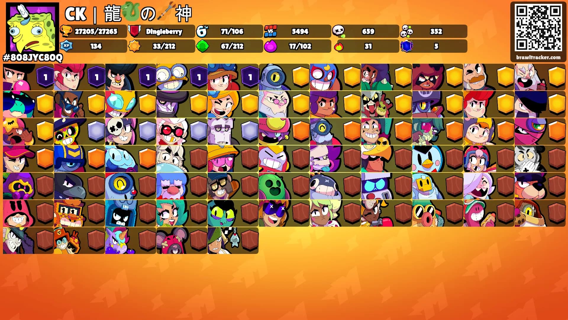 CK｜龍🐉の🎻神's Ranks