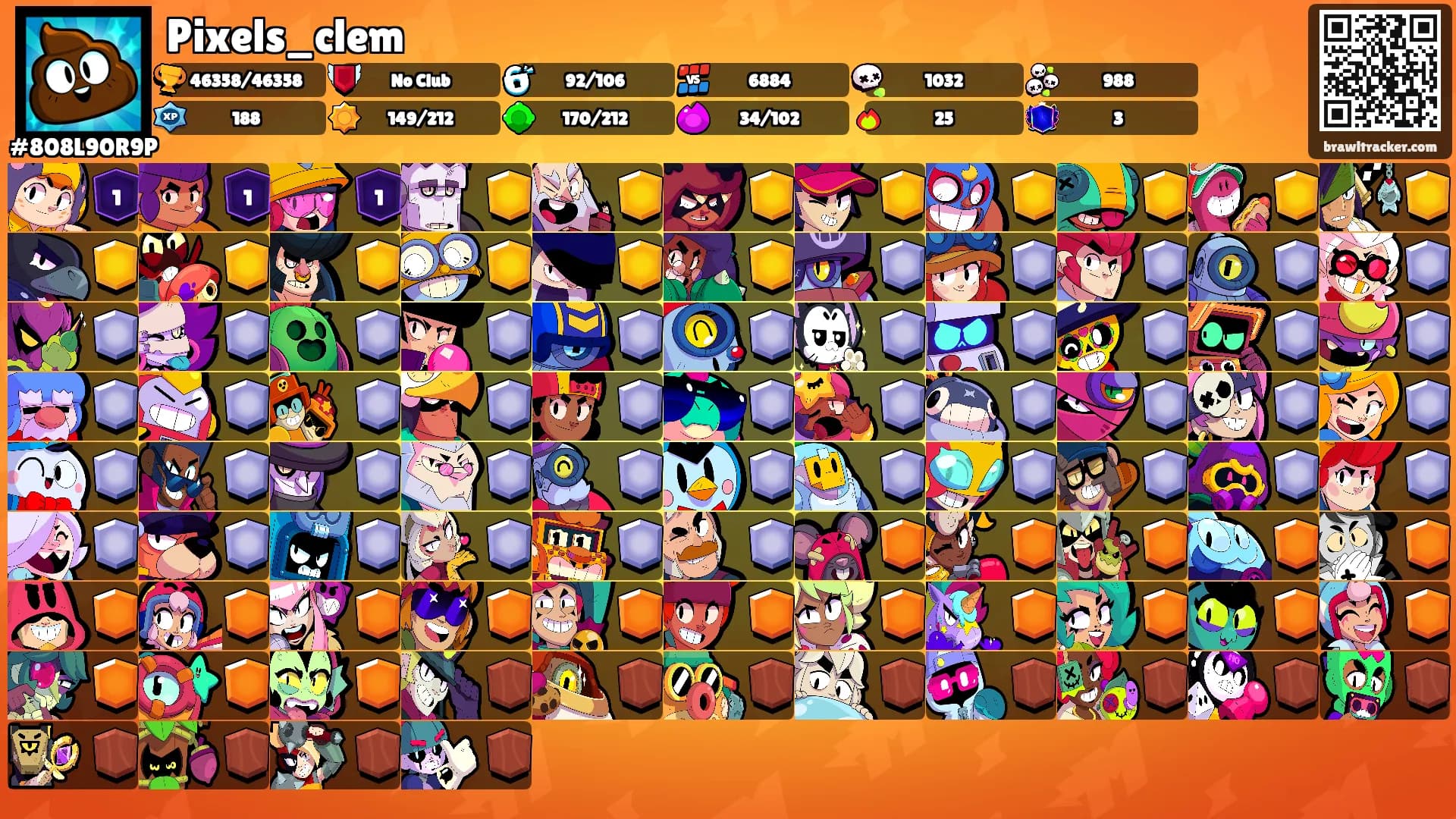 Pixels_clem's Ranks