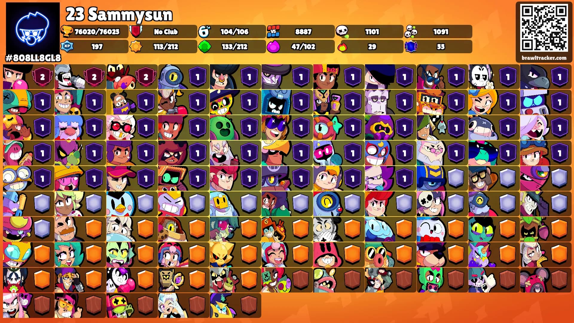 23 Sammysun's Ranks