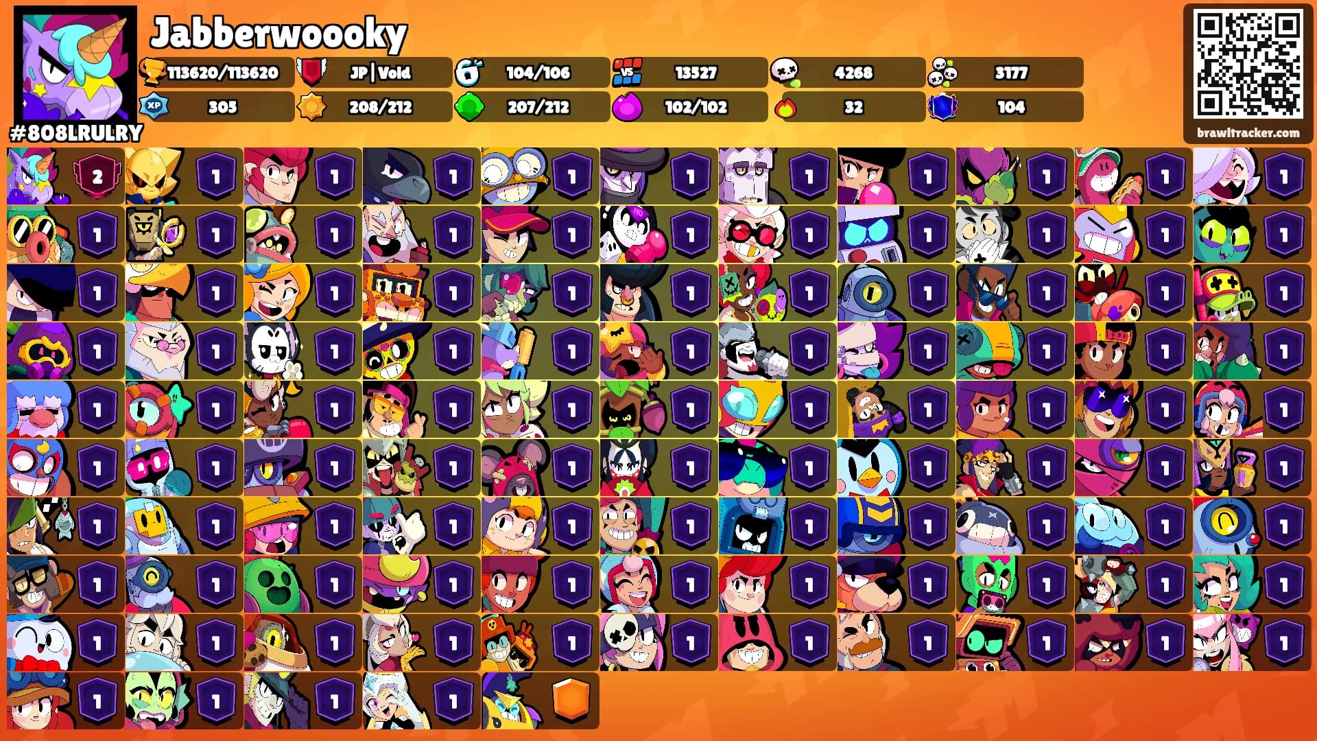 Jabberwoooky's Ranks