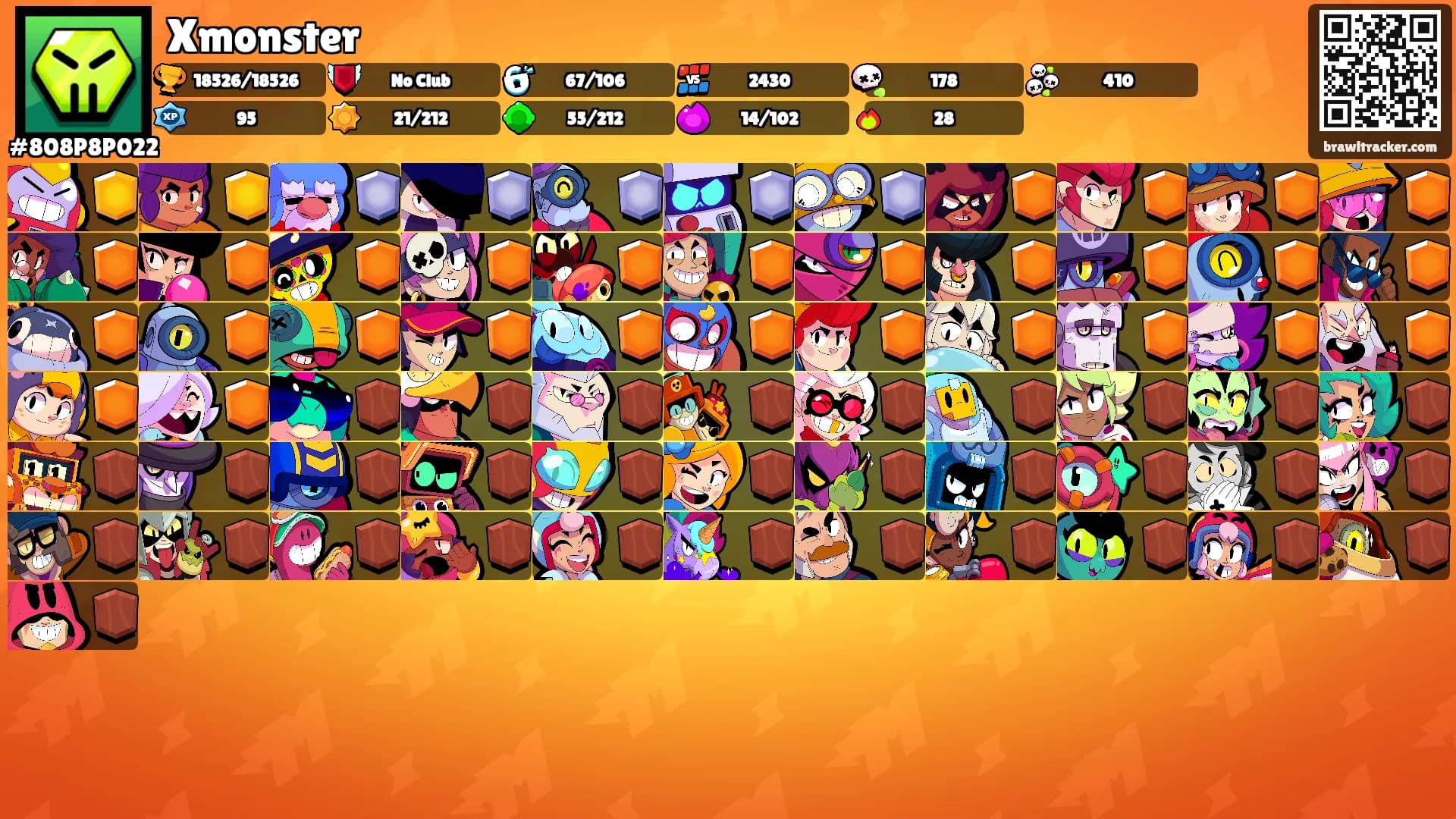 Xmonster's Ranks