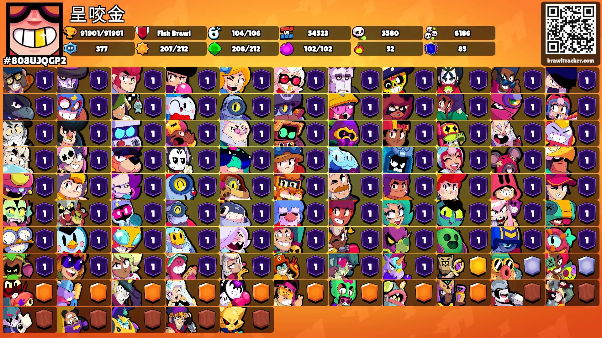 呈咬金's Ranks